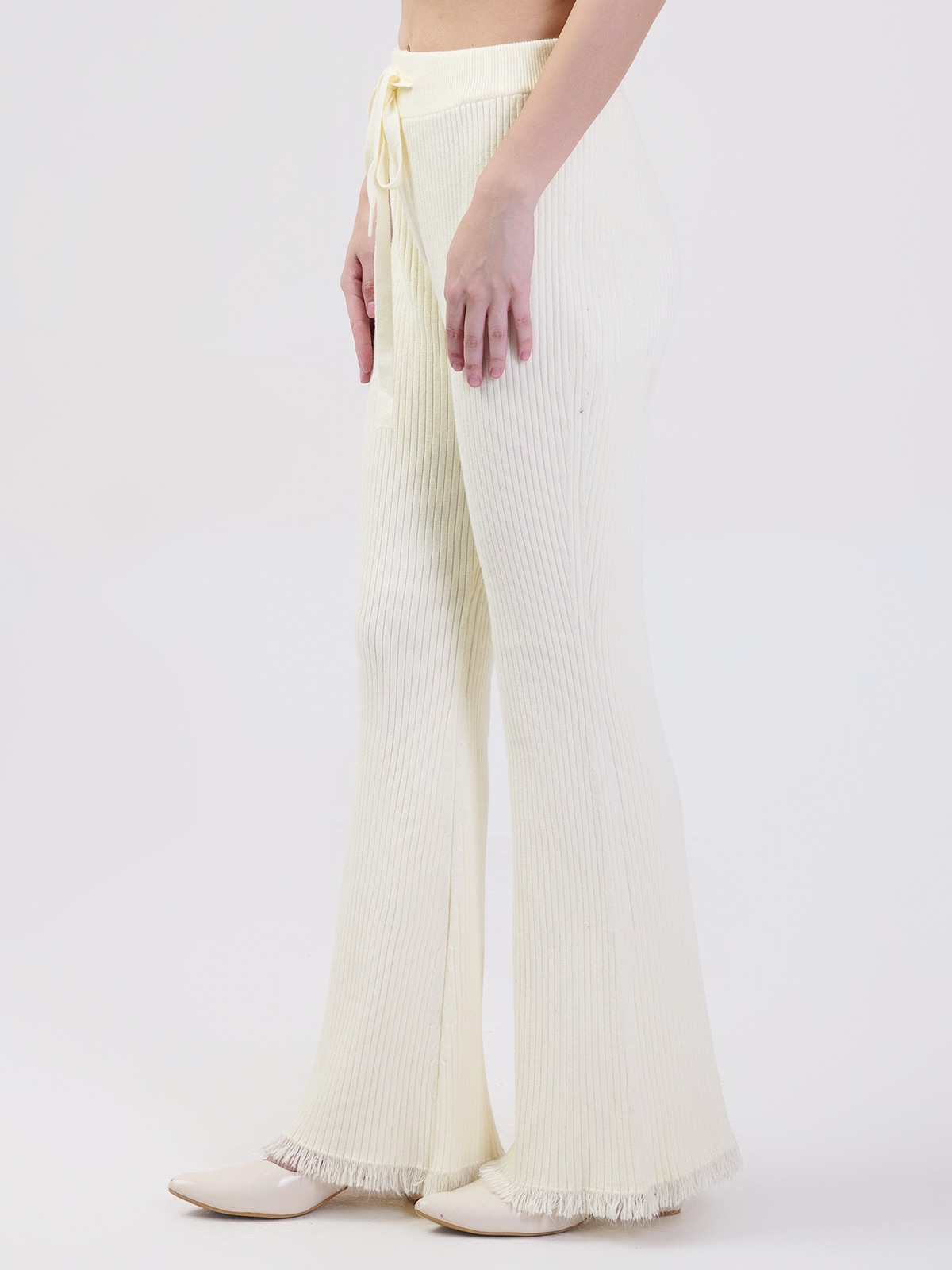 ALBION SMART LADIES CREAM HAREM PANT