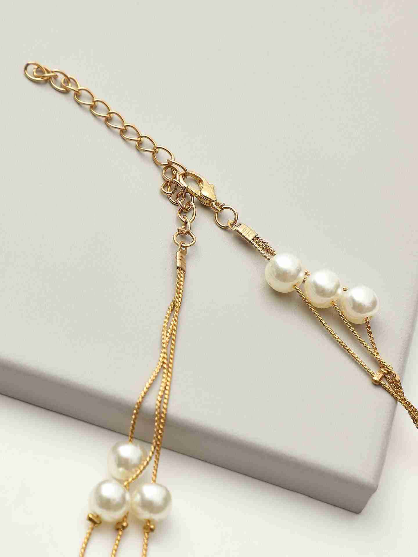 Gold Bling Stringed Bracelet