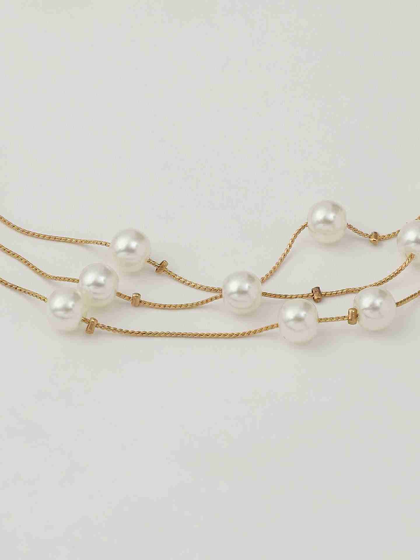Gold Bling Stringed Bracelet