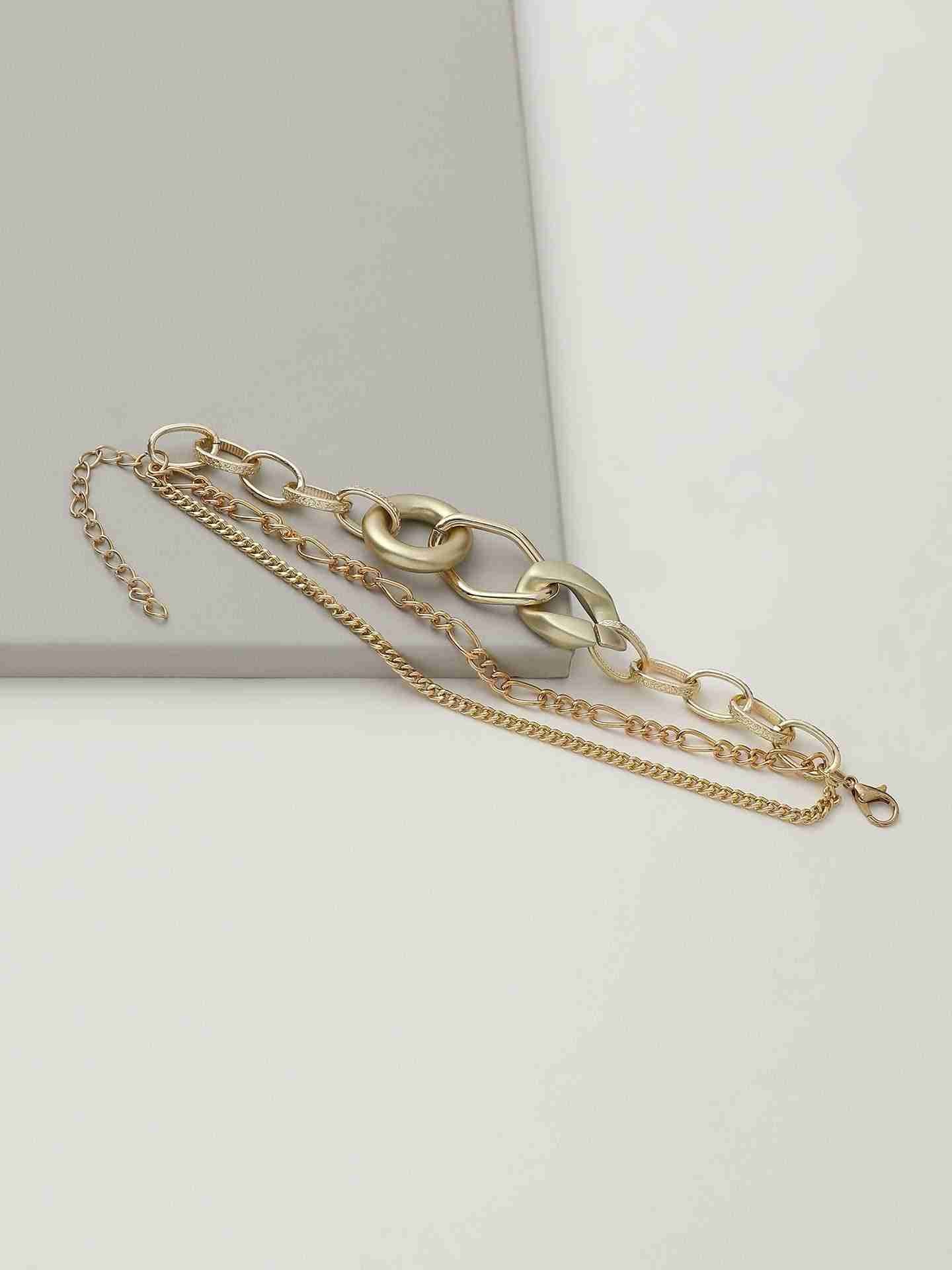 Gold Bling Motley Bracelet