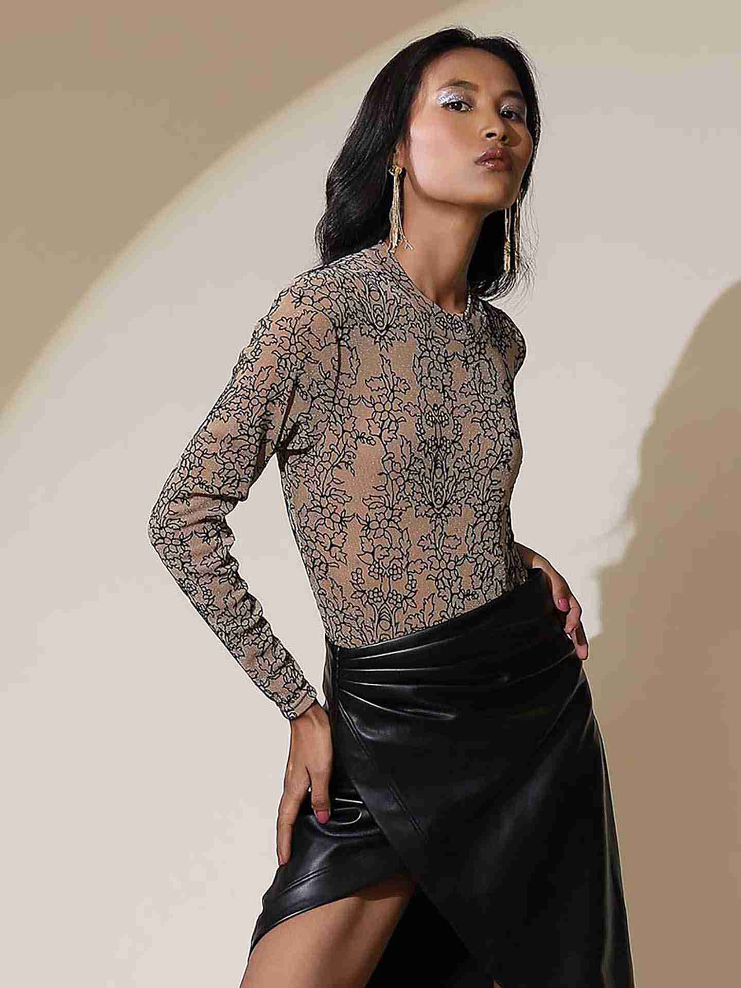 Beige Antalya Bodysuit