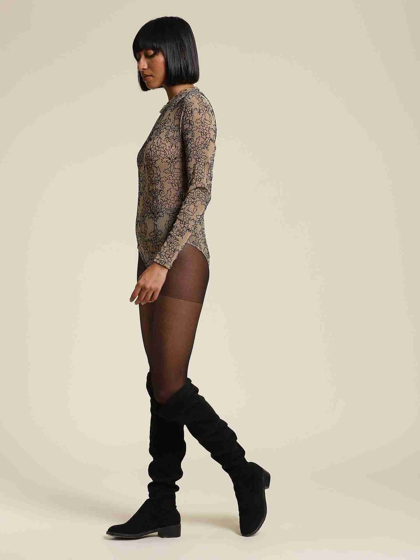Beige Antalya Bodysuit