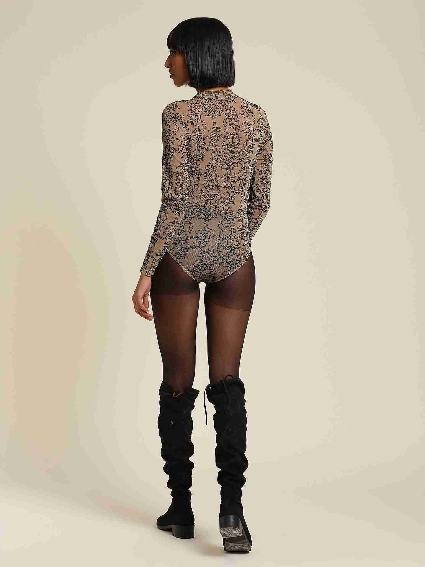 Beige Antalya Bodysuit