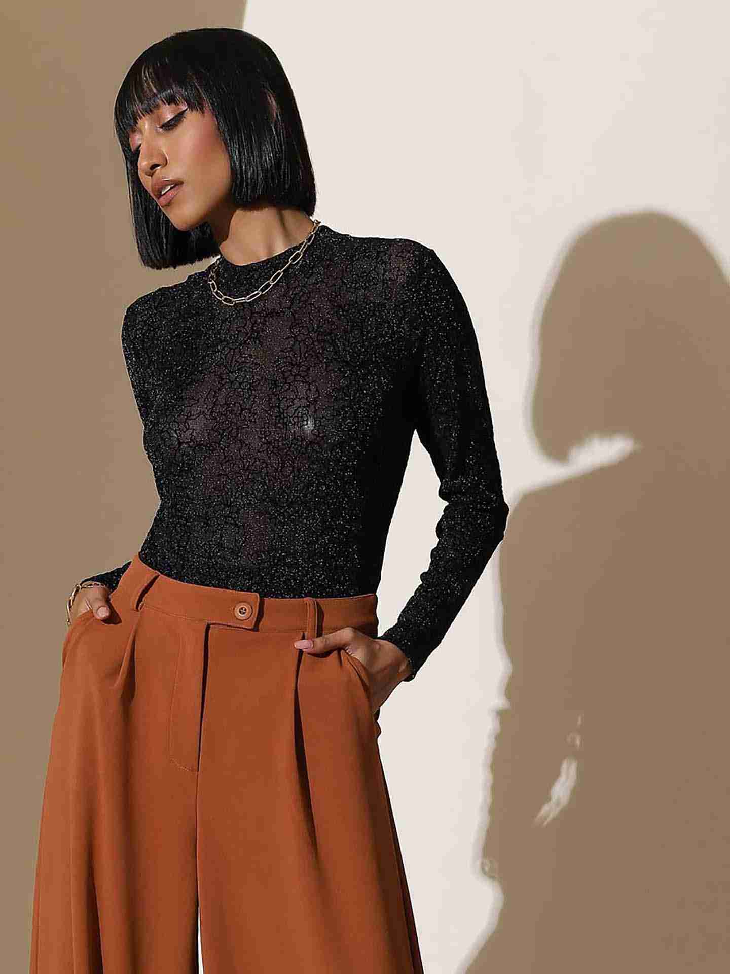 Black Antalya Bodysuit