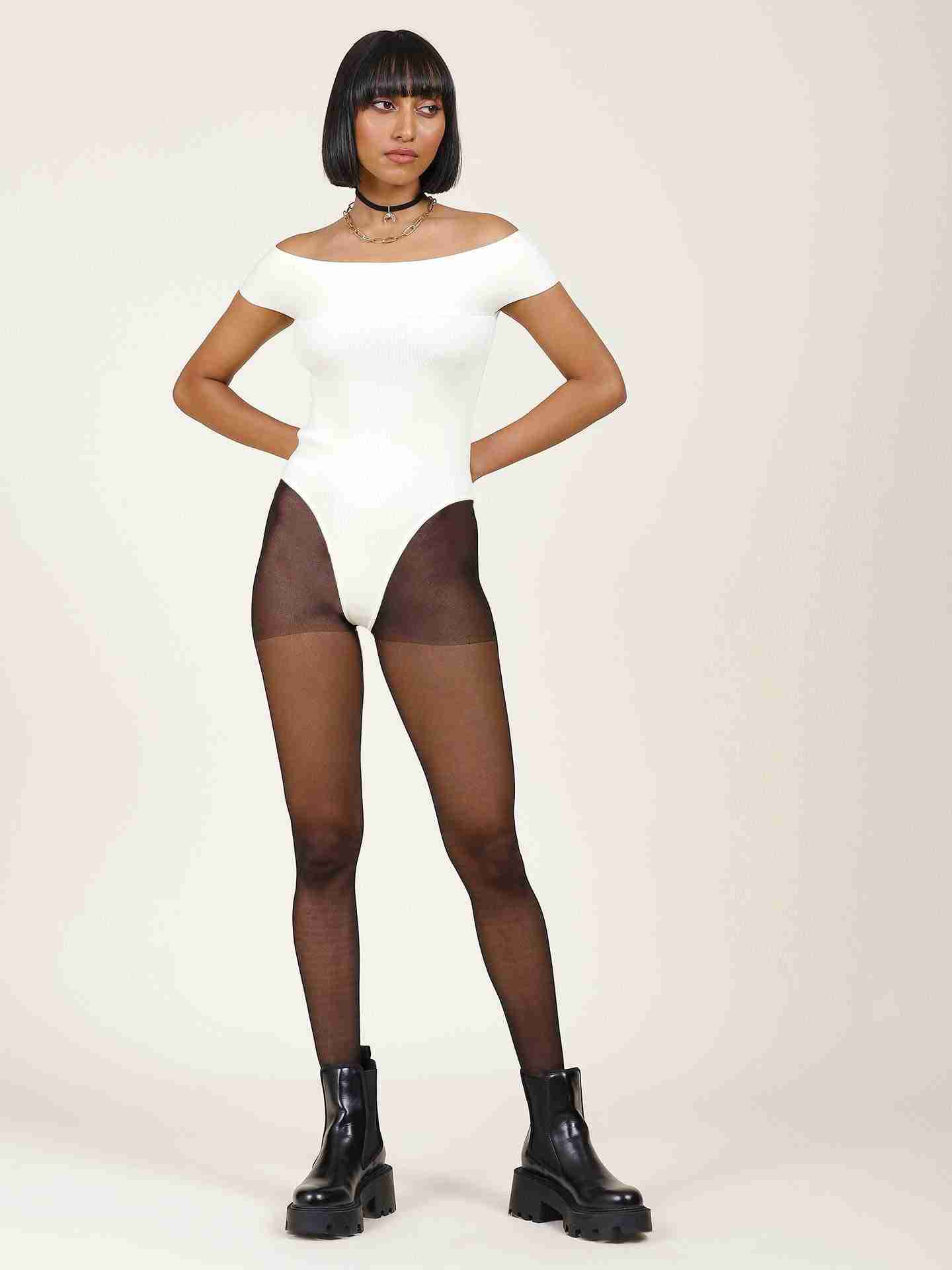 Ivory Leisure Basics Bodysuit