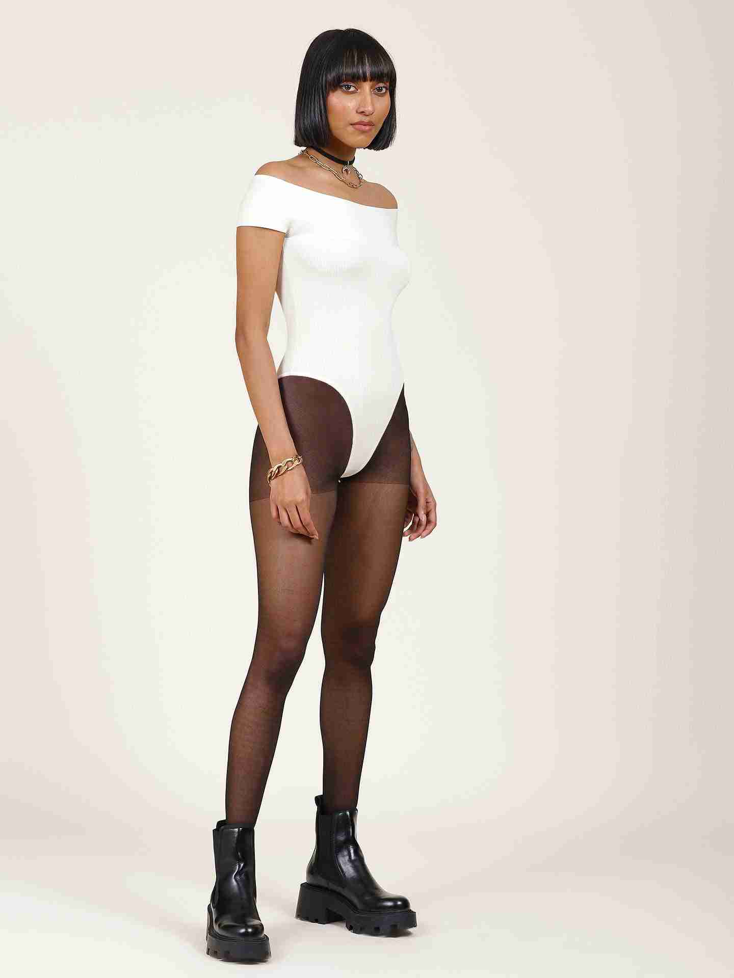 Ivory Leisure Basics Bodysuit