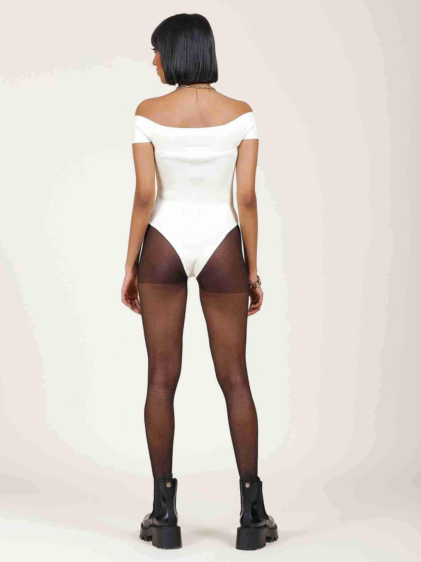 Ivory Leisure Basics Bodysuit