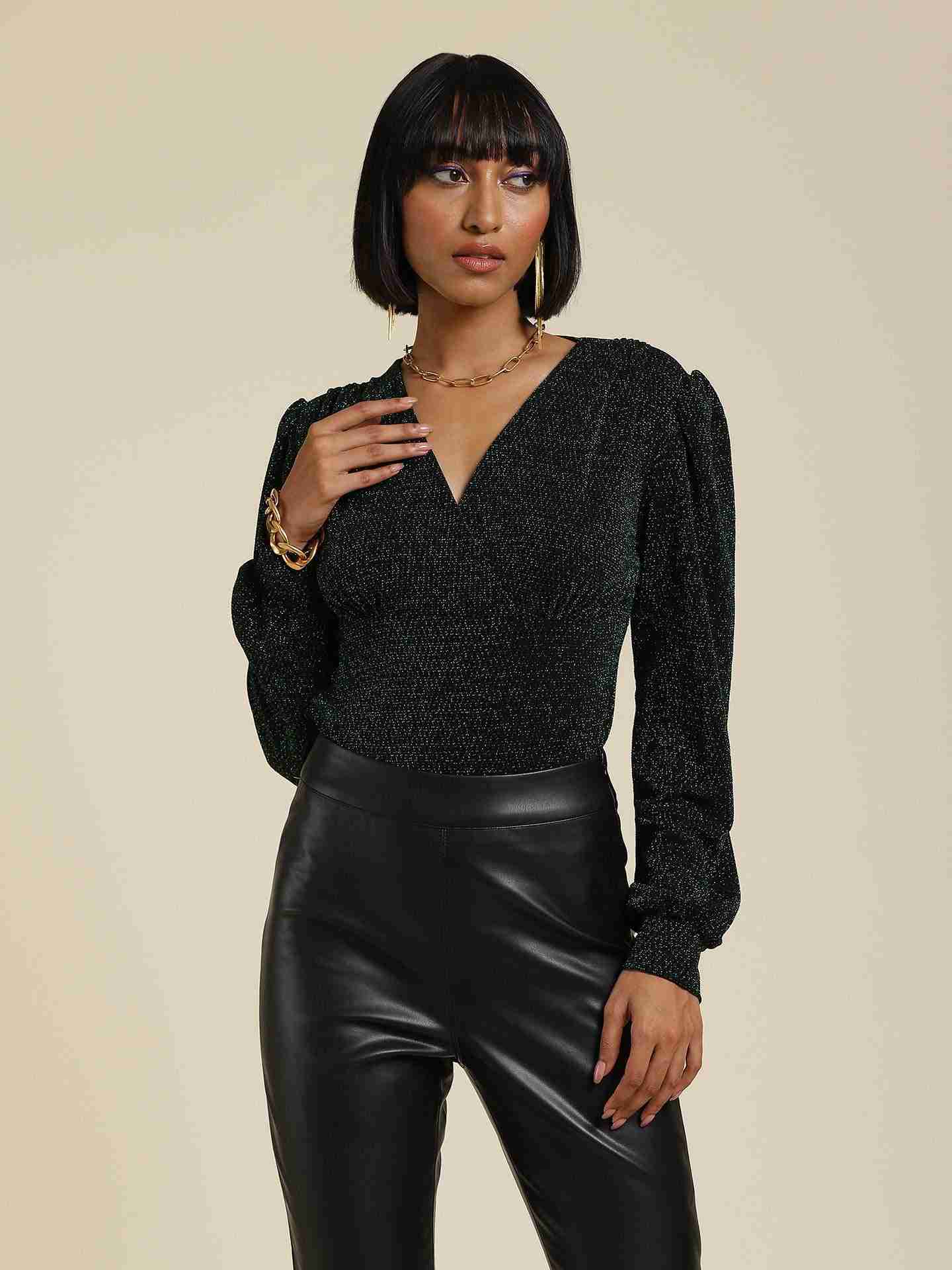 Emerald Lady Gaga Bodysuit