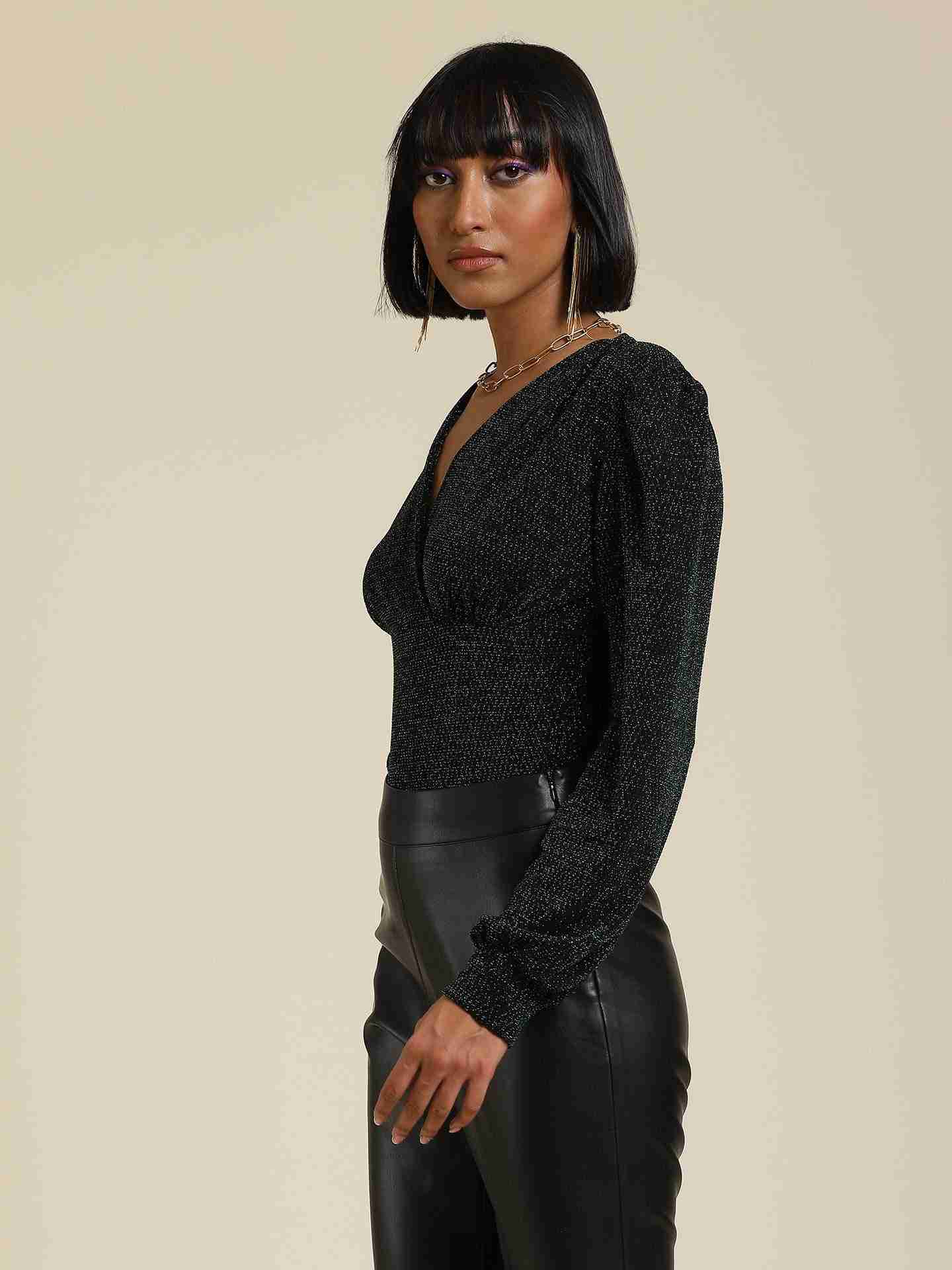 Emerald Lady Gaga Bodysuit