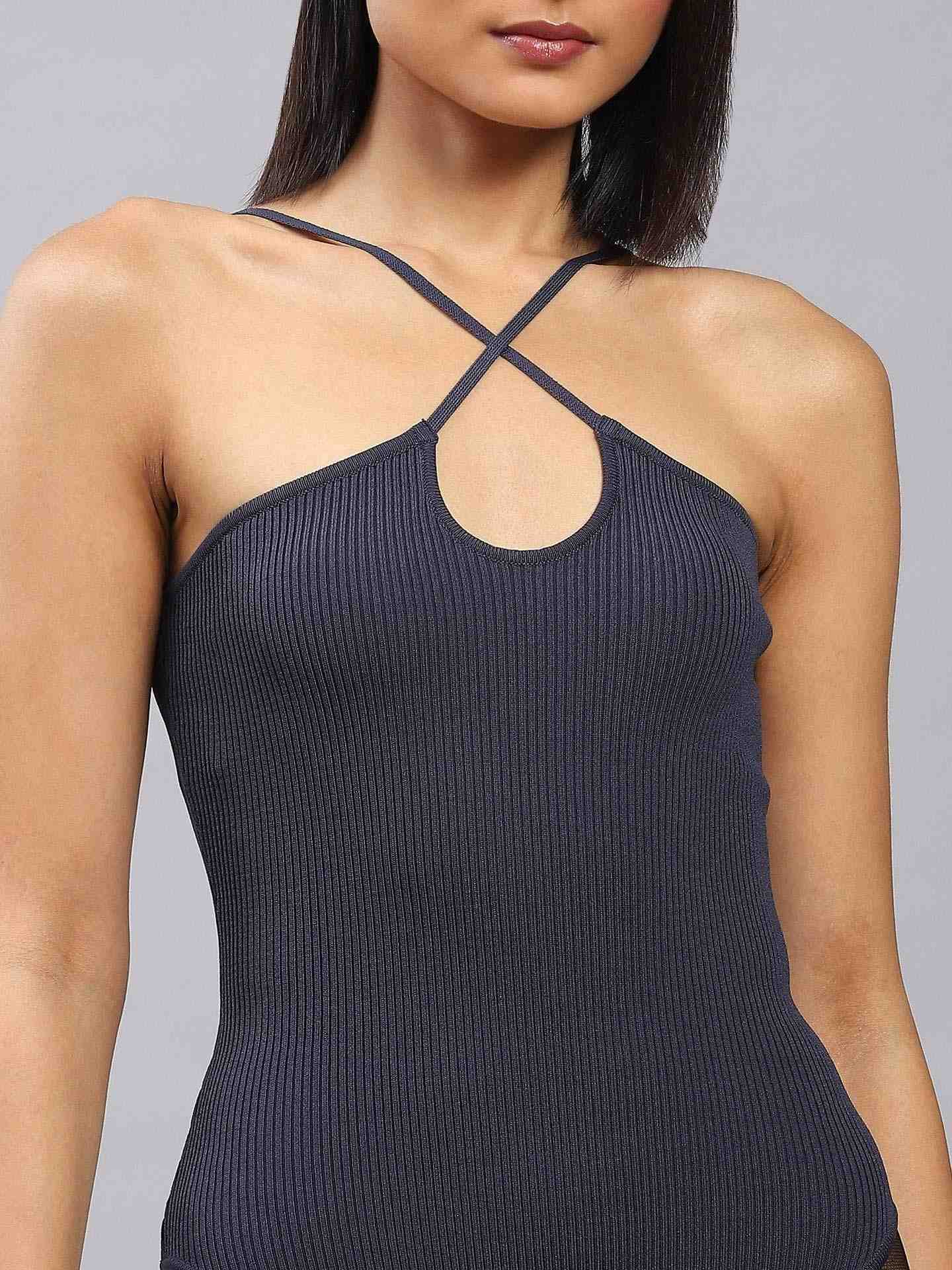 Navy Leisure Basics Bodysuit