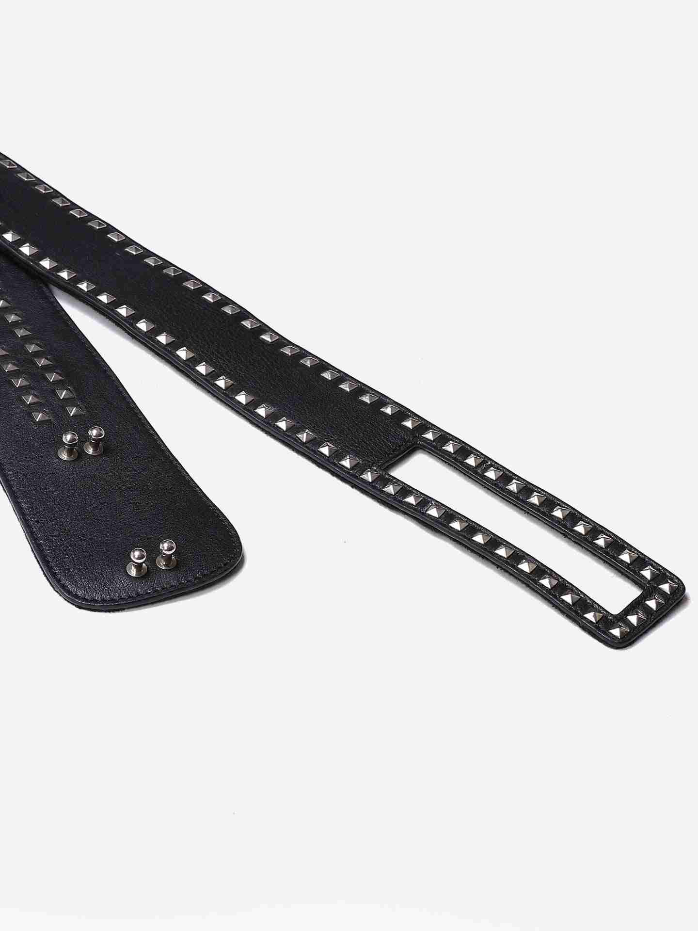 Black Snowdrop Corset Belt