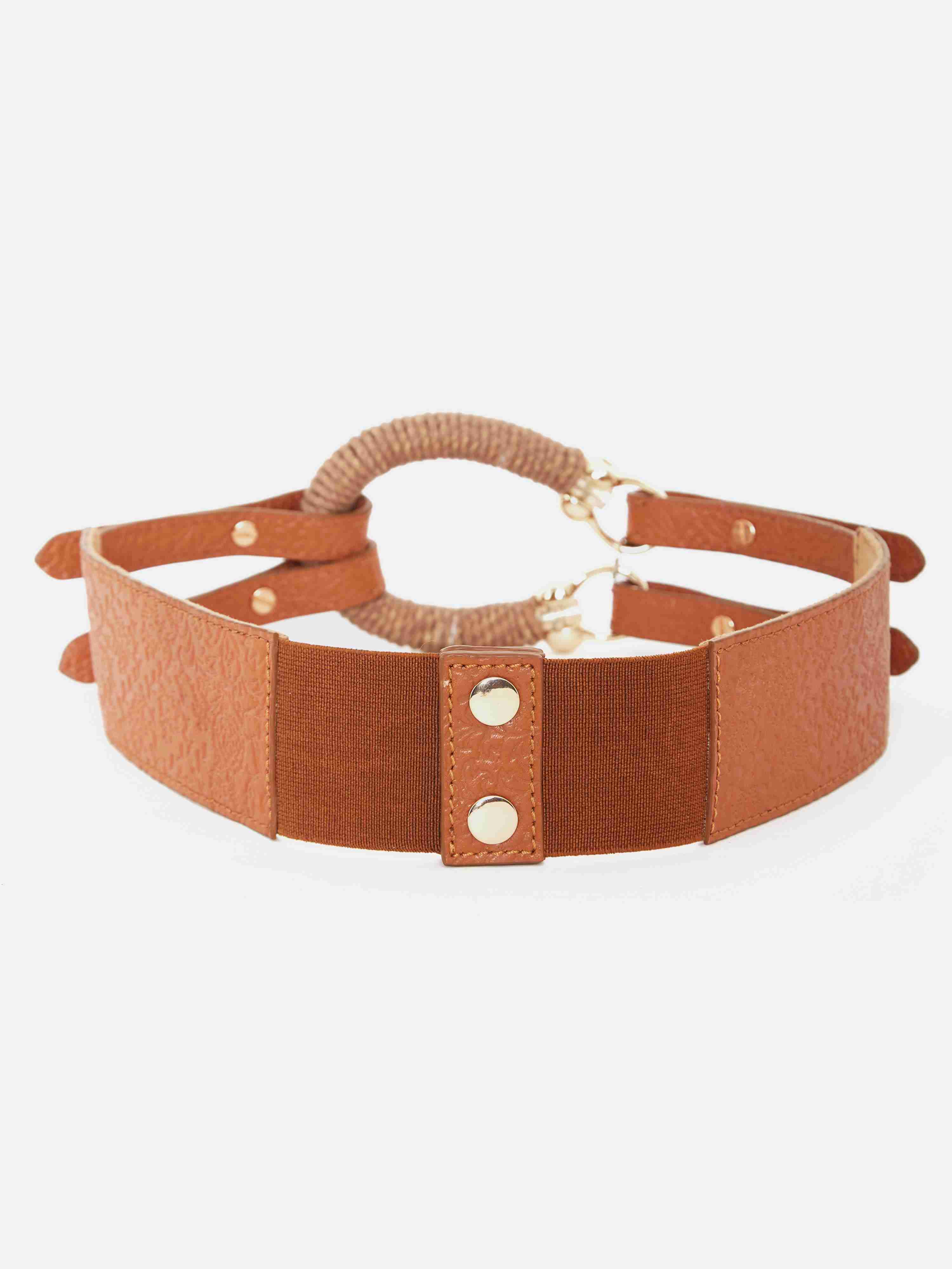 Tan Nautica Corset Belt