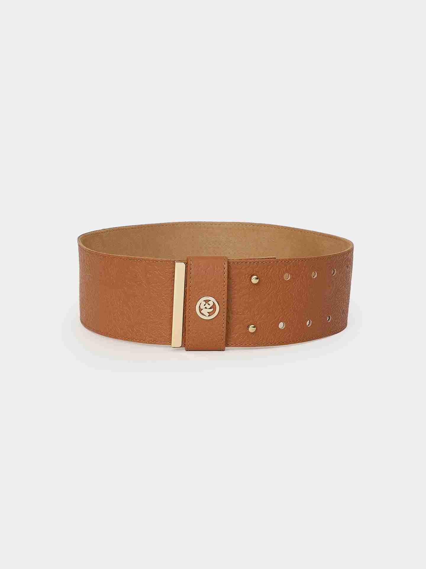 Tan Roma Corset Belt