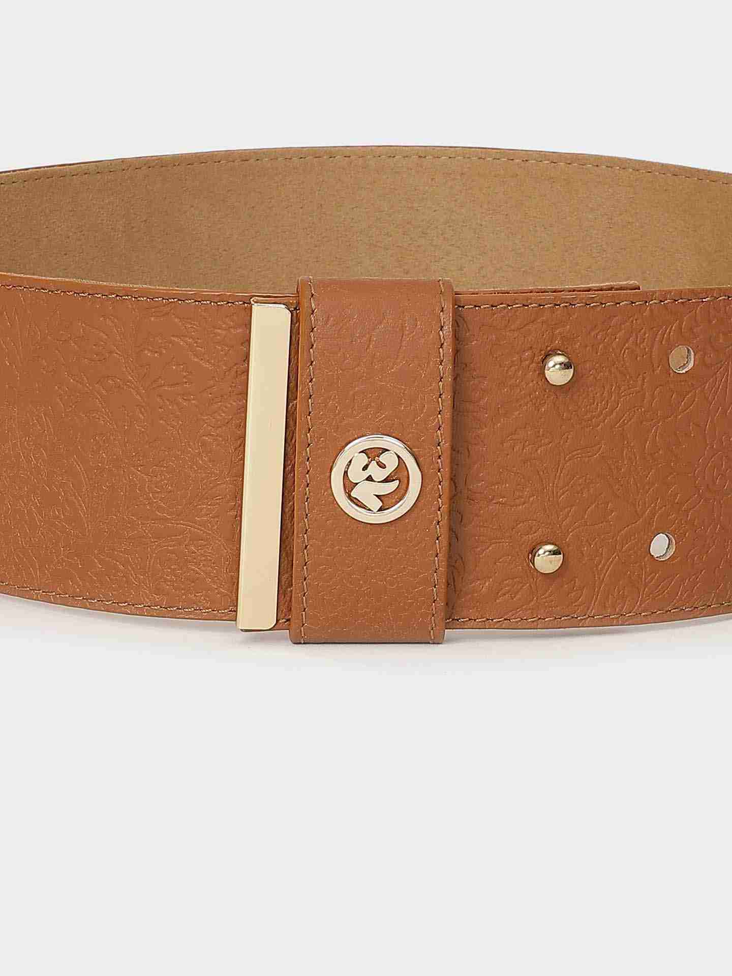 Tan Roma Corset Belt