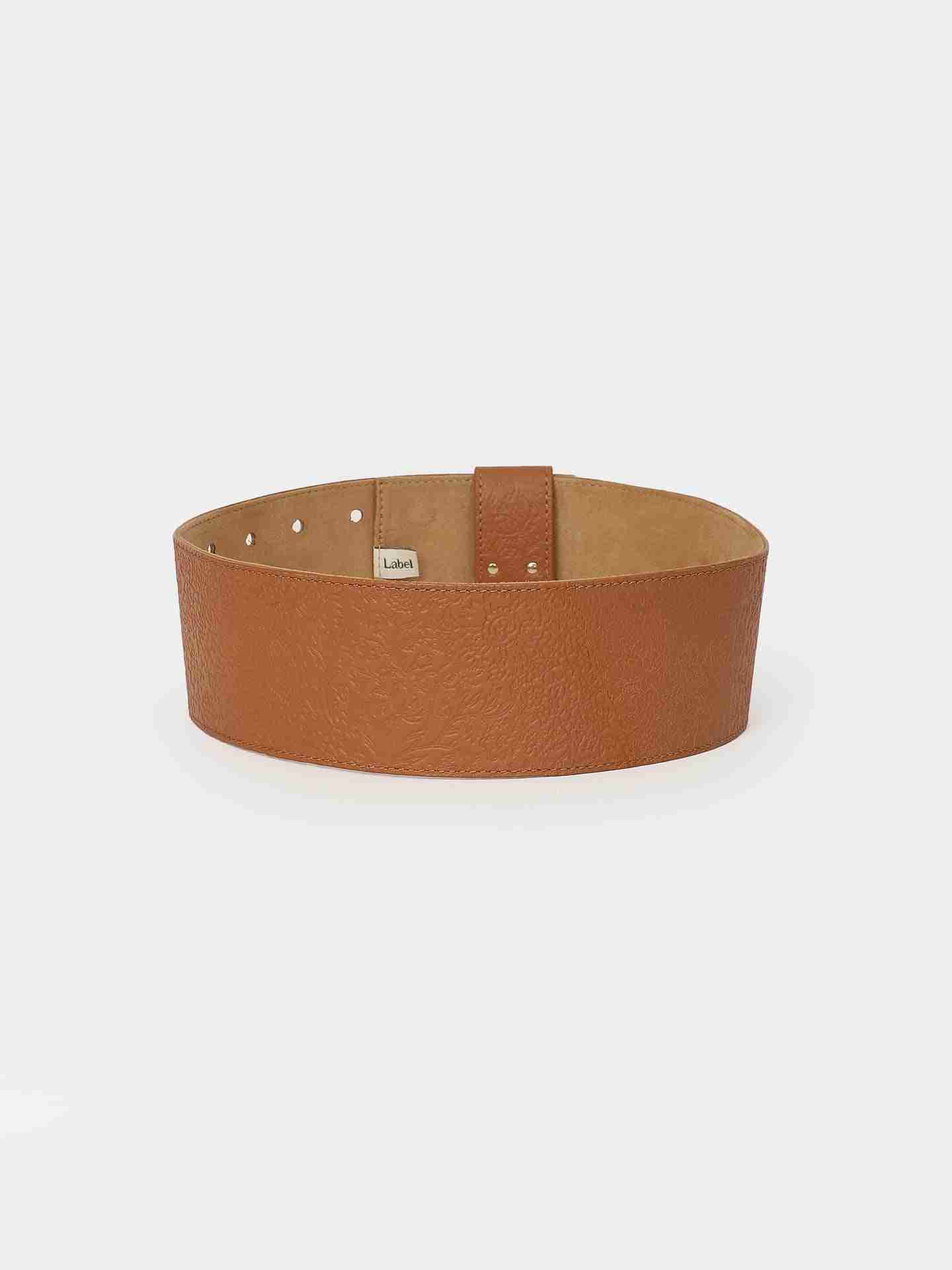 Tan Roma Corset Belt