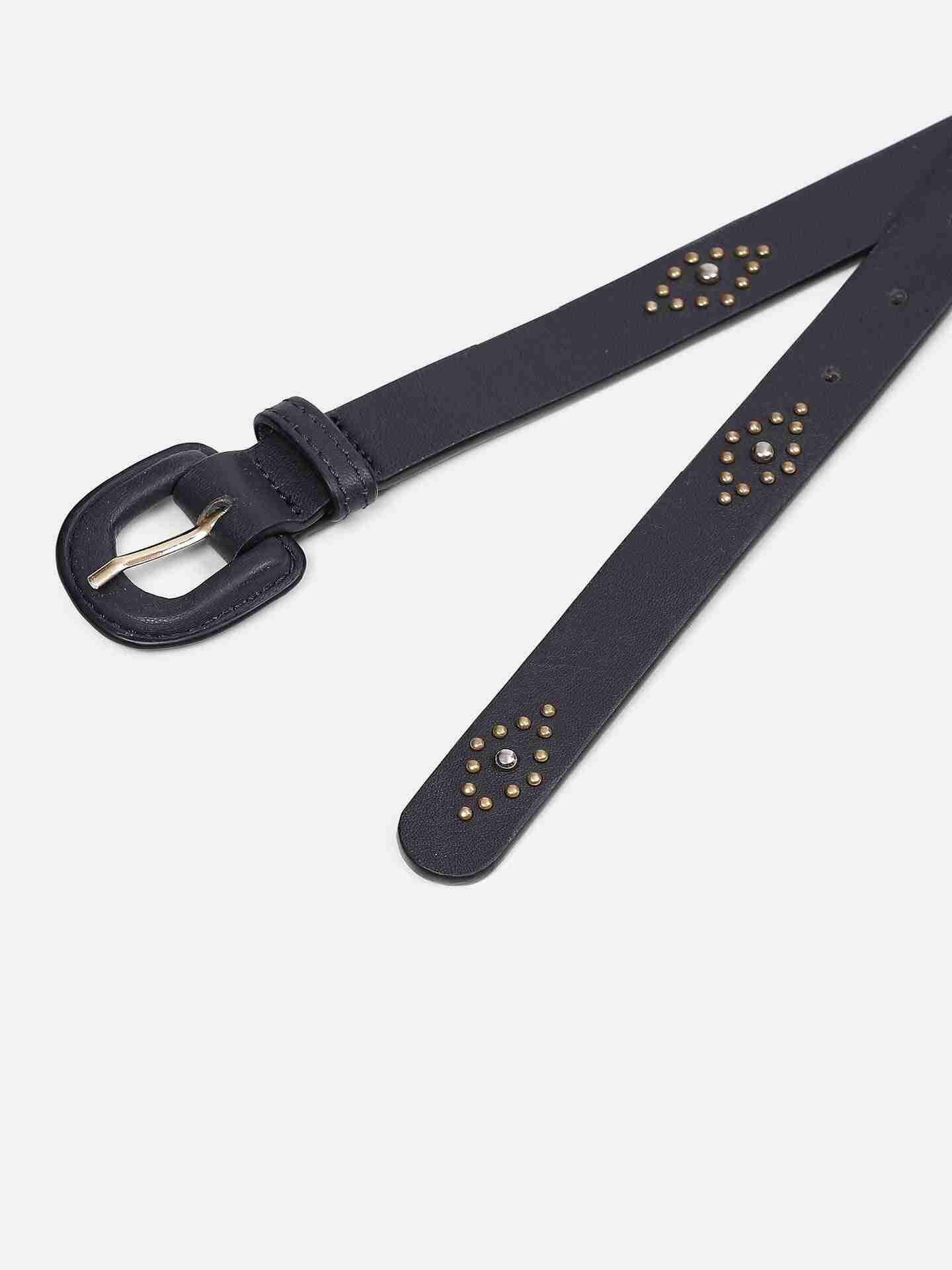Navy Diana Waist Belt