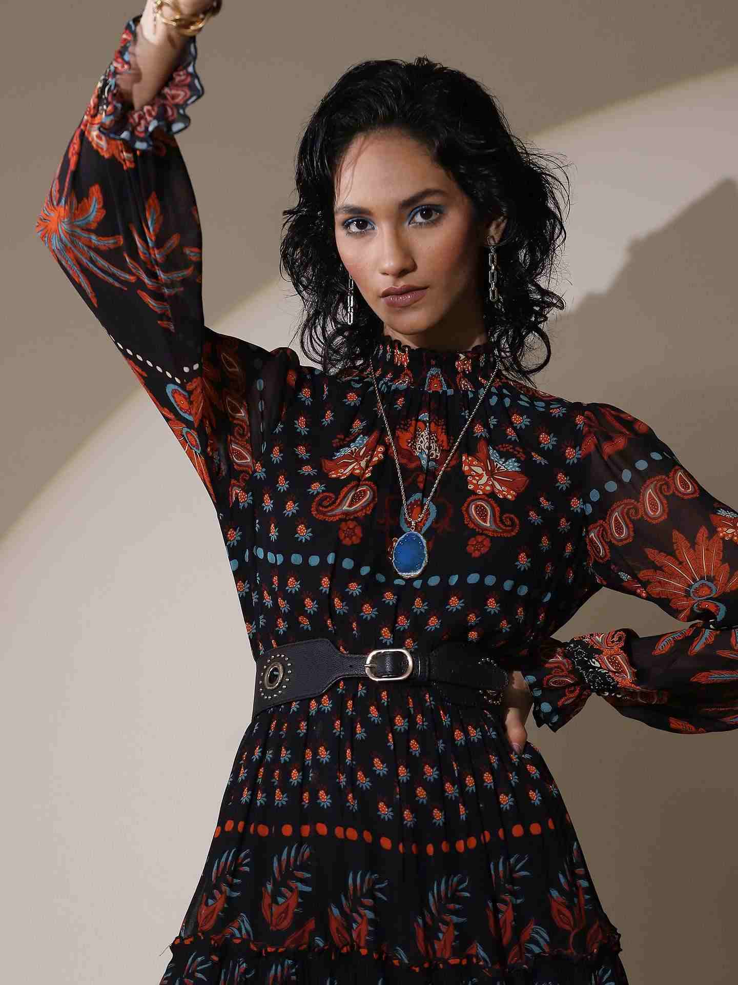 Black Daffy Corset Belt