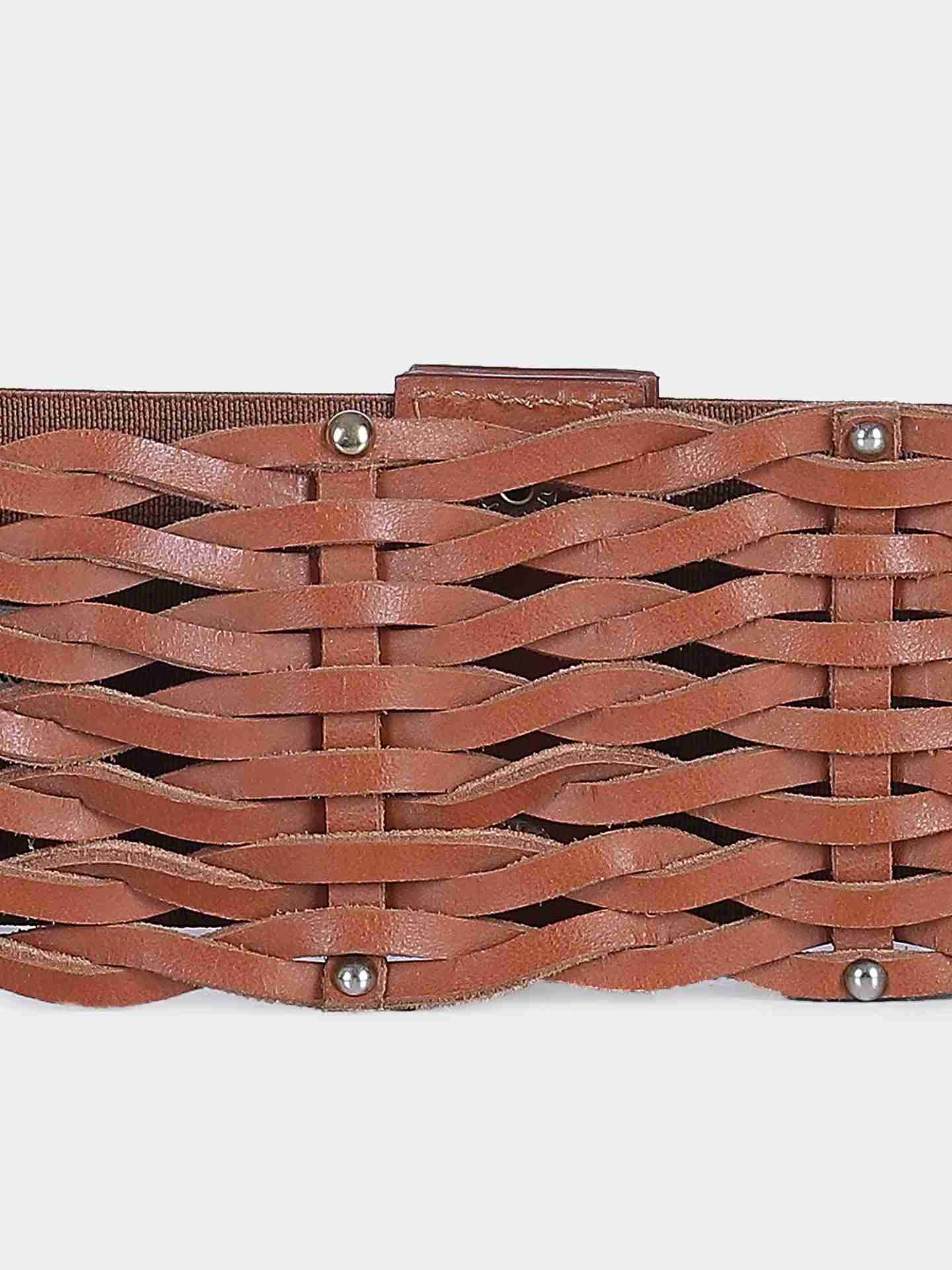Tan Suzie Corset Belt