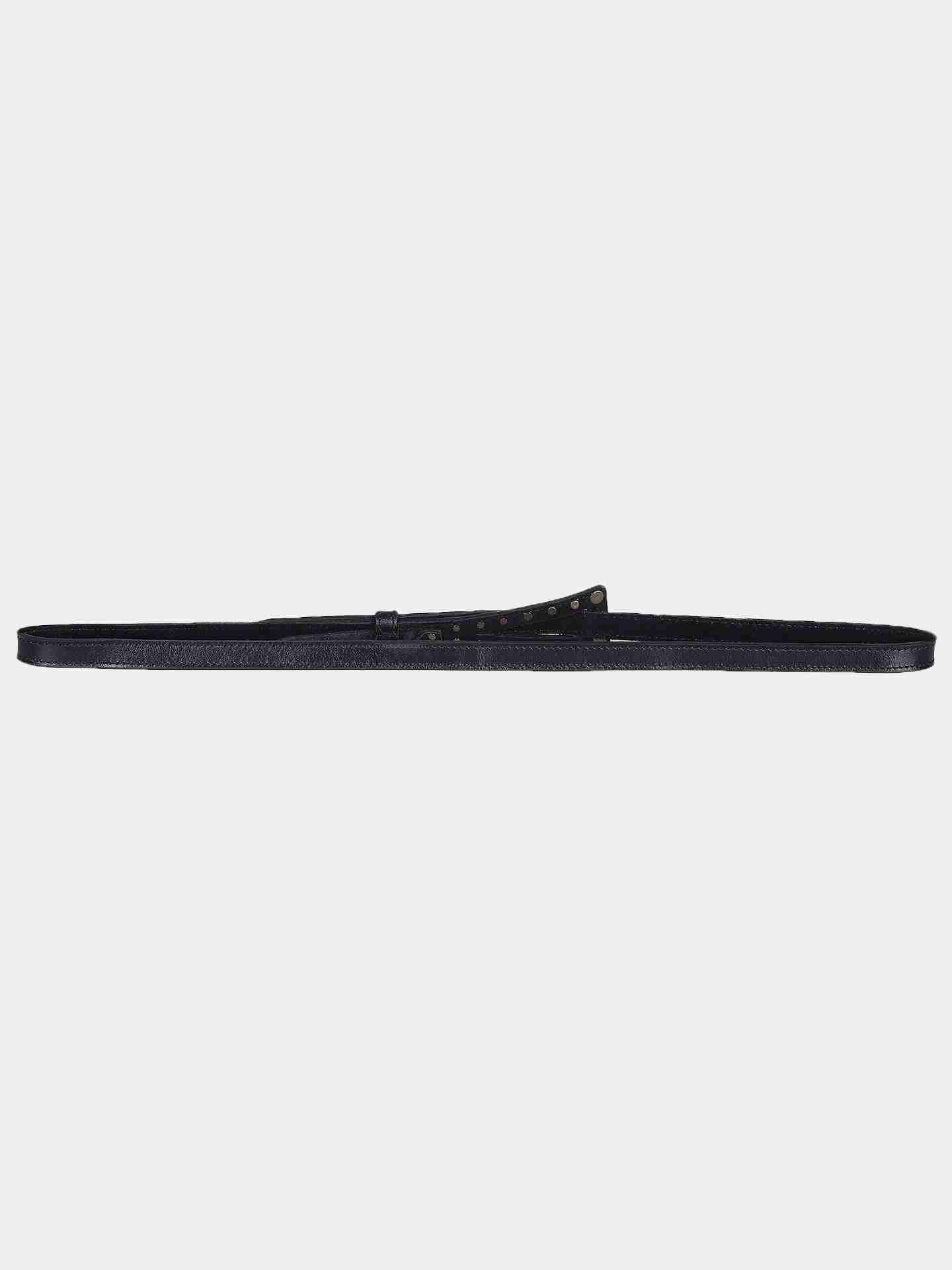 Black Sleek Waist Belt