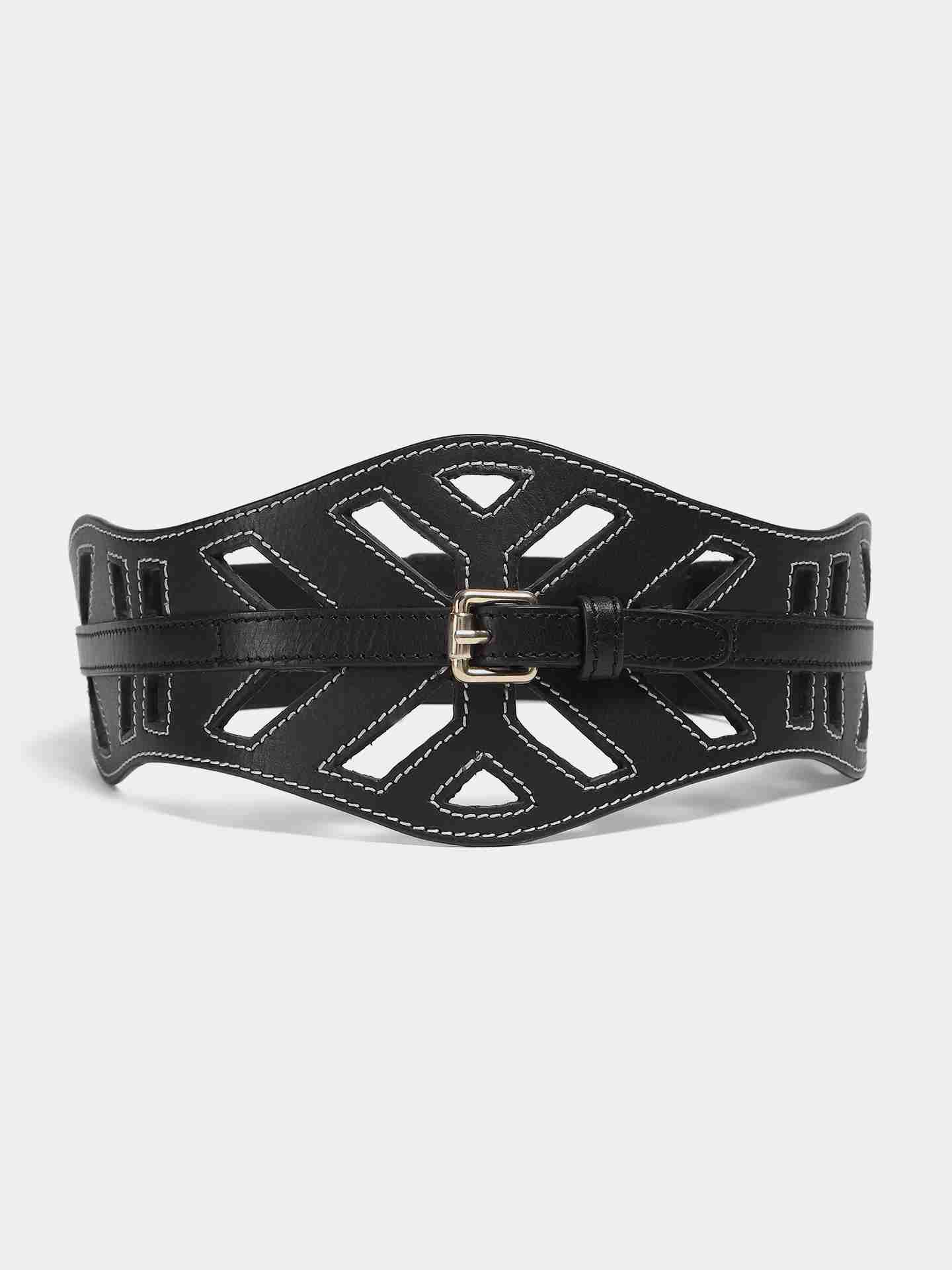 Black Wren Corset Belt