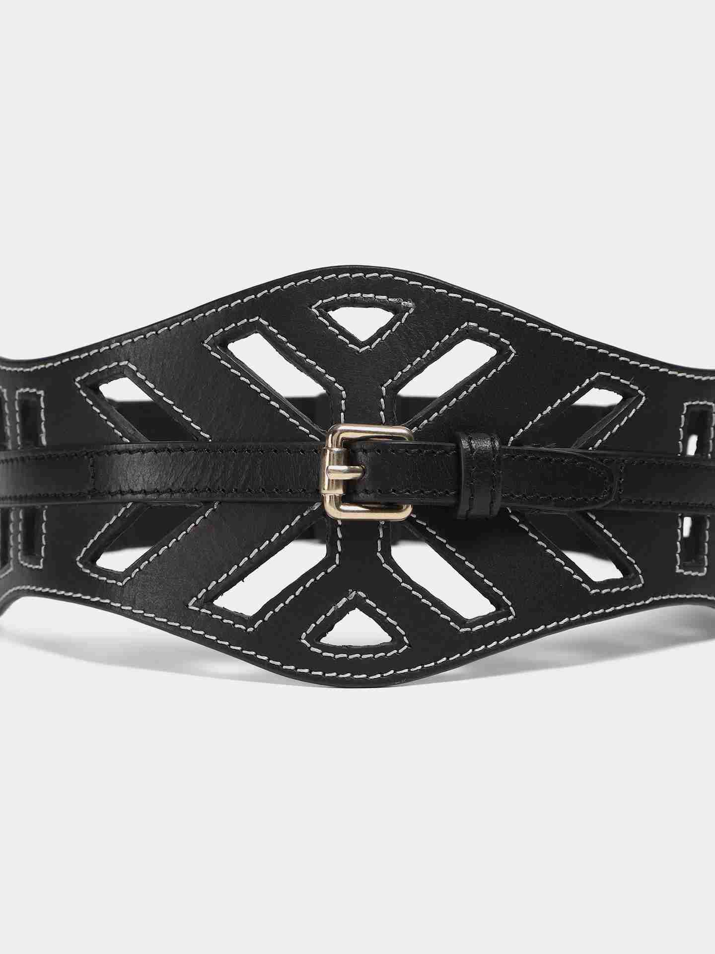 Black Wren Corset Belt