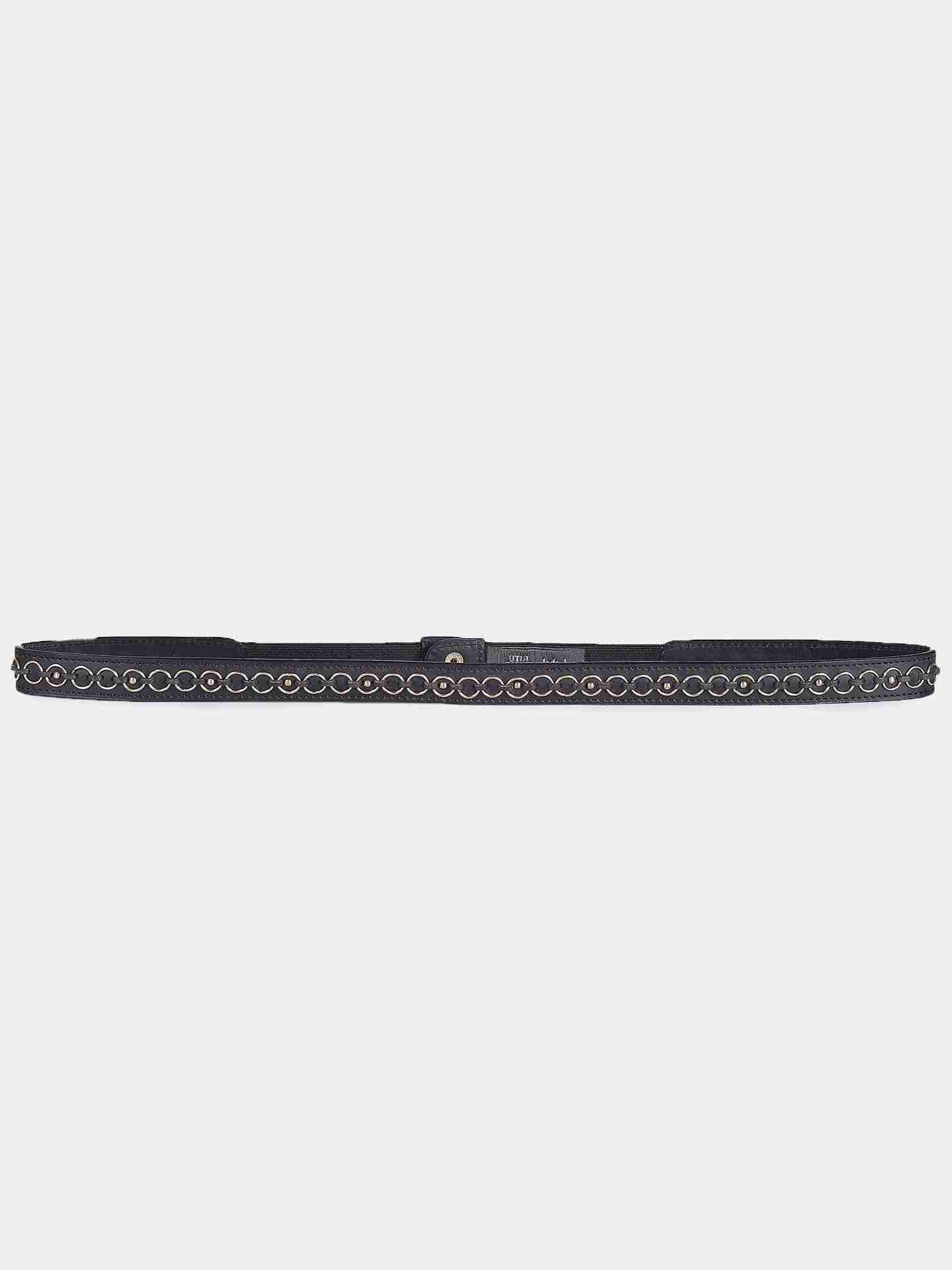 Black Lolita Waist Belt