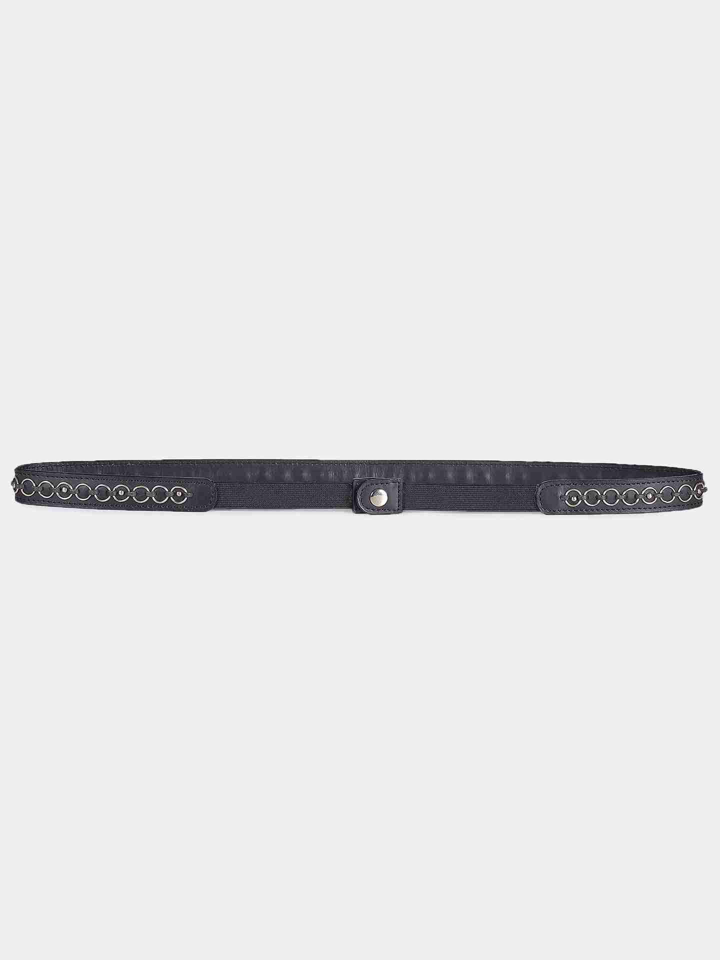 Black Lolita Waist Belt
