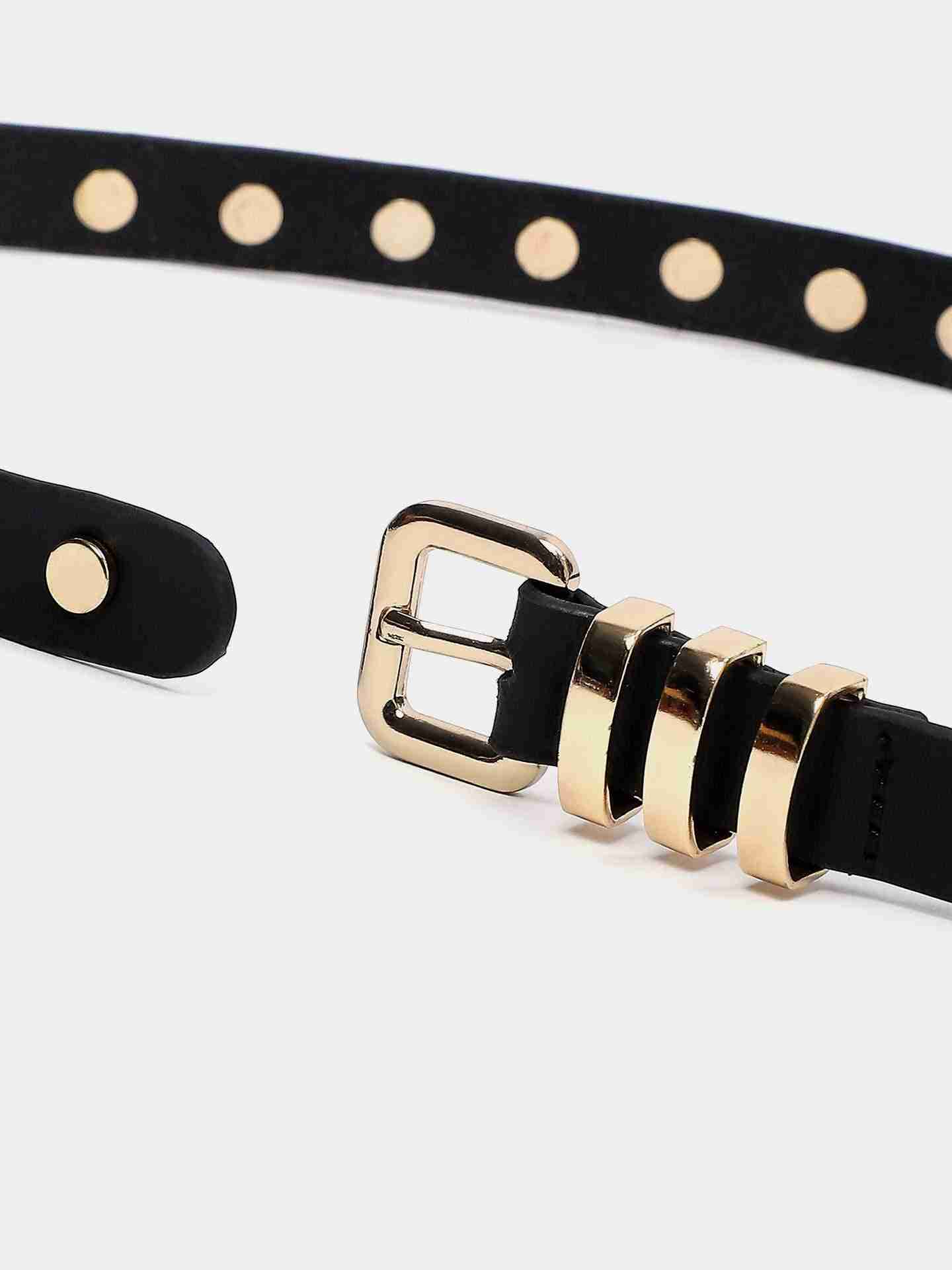 Black Renee Waist Belt