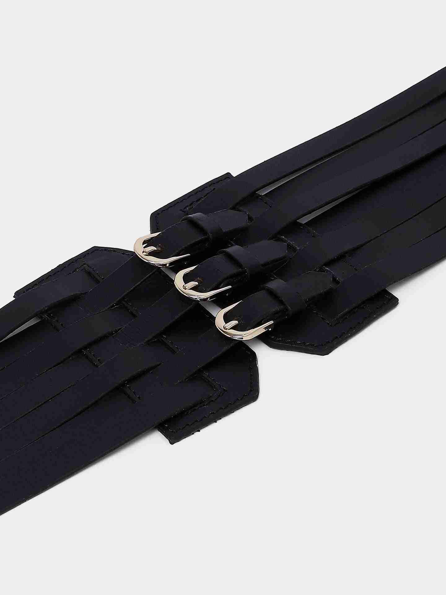 Black Marin Corset Belt