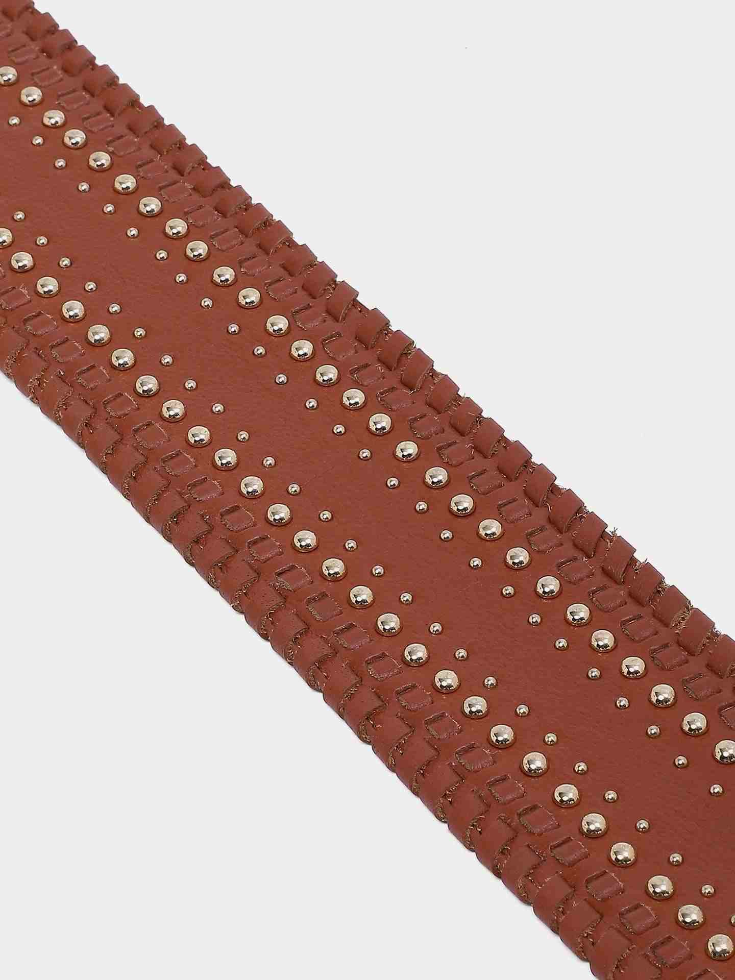 Tan Manon Corset Belt