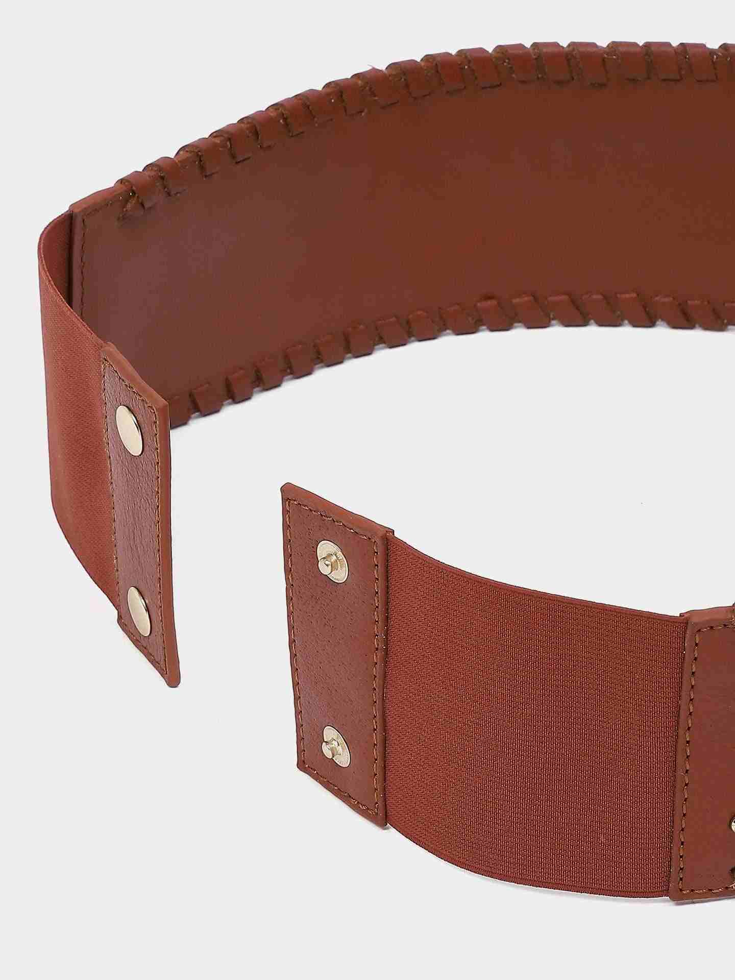 Tan Manon Corset Belt