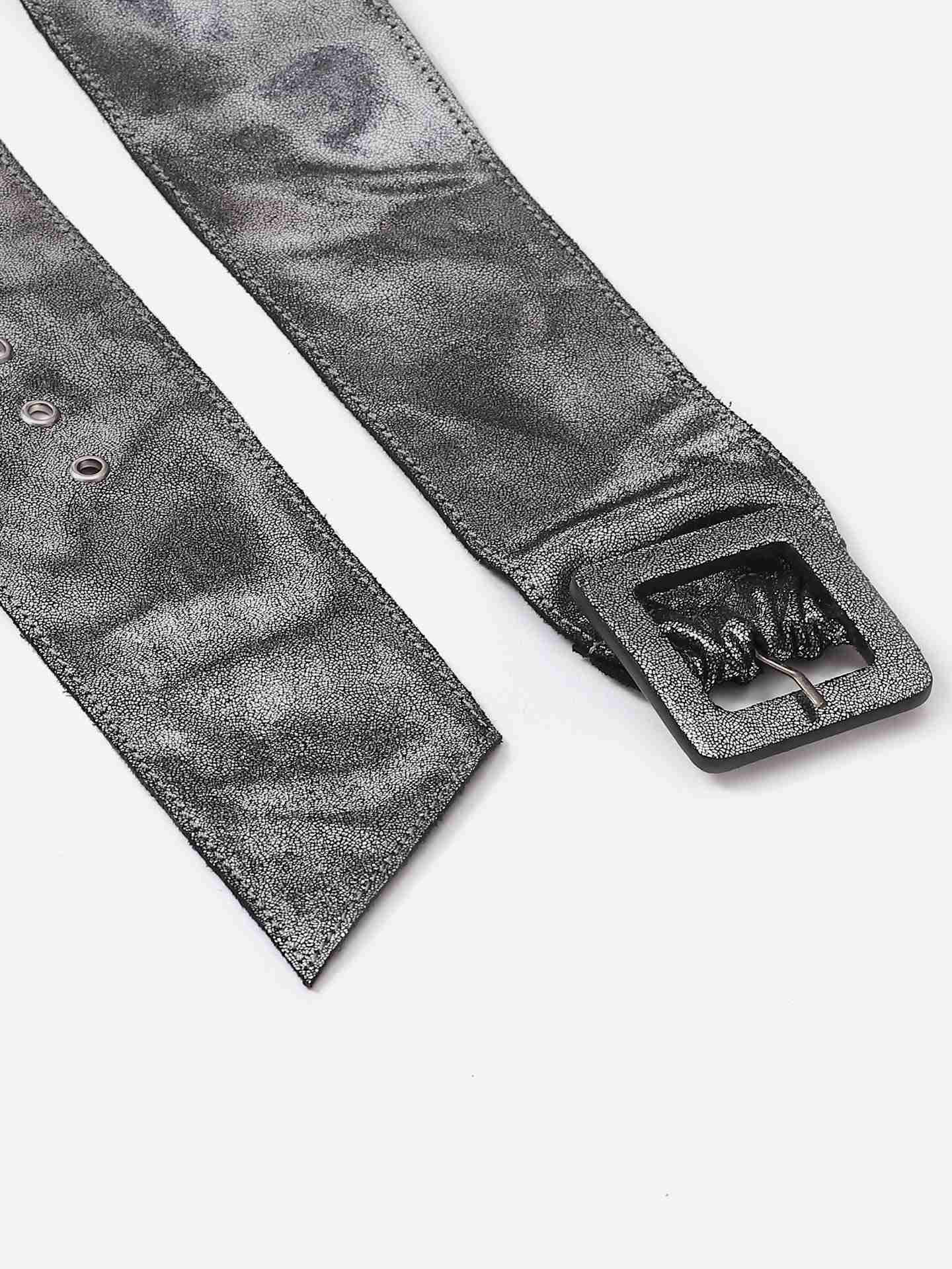 Silver Wink Corset Belt
