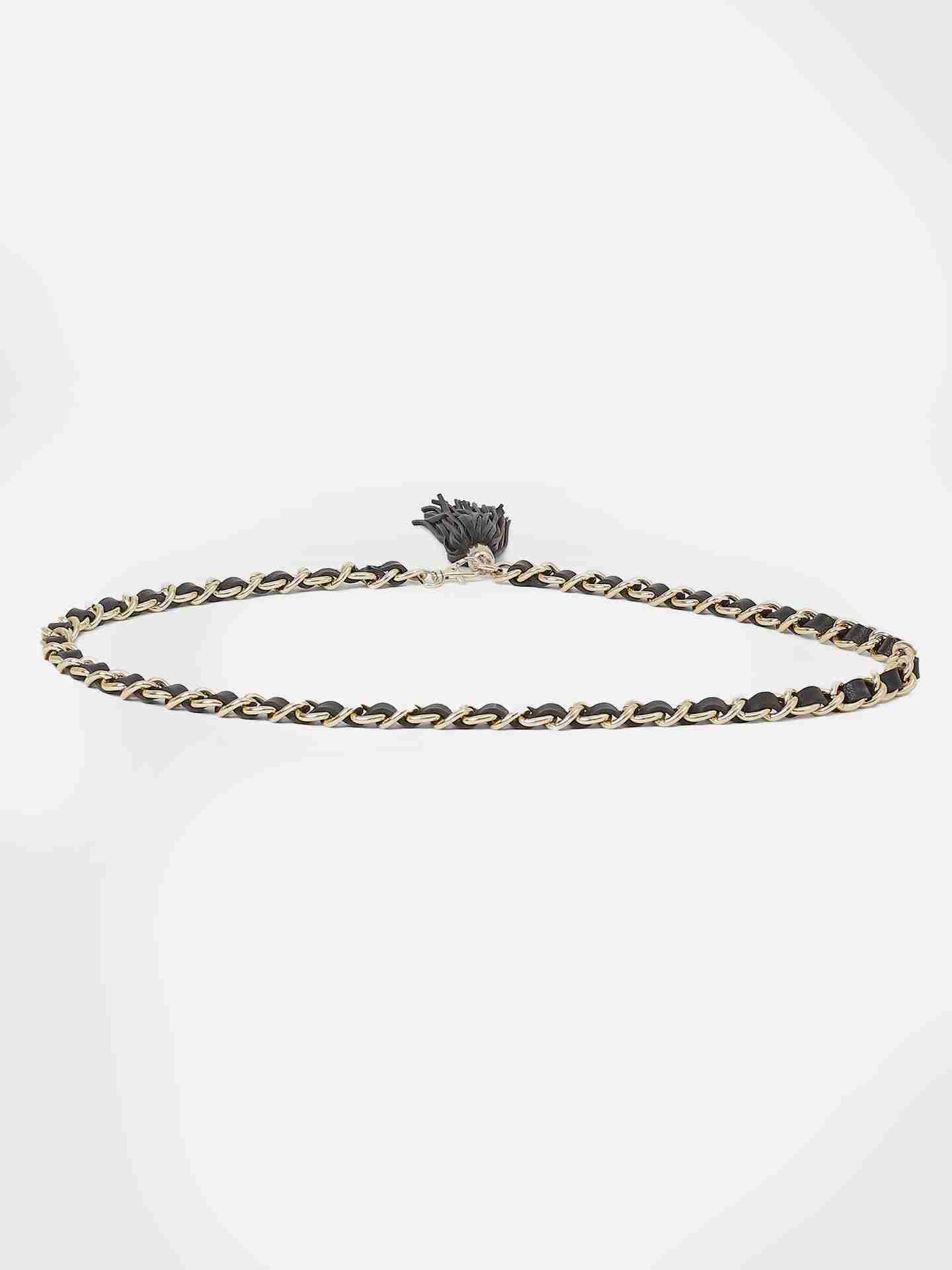 Black Bonjour Waist Belt