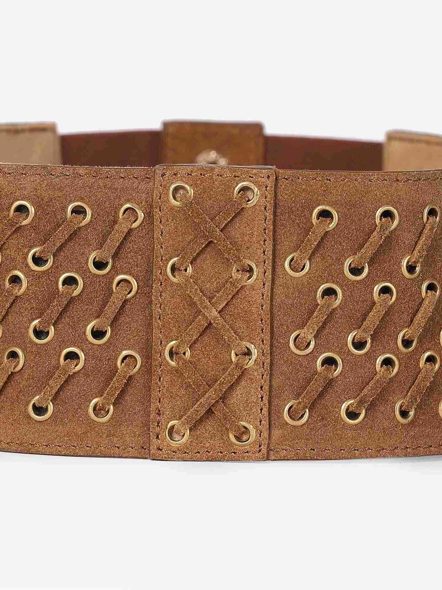 Tan Viola Corset Belt