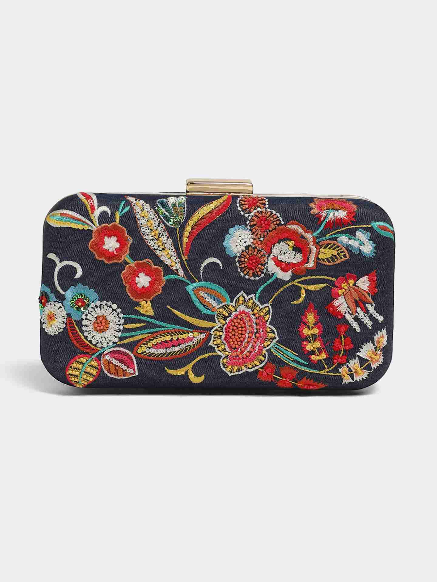 Multi Color Alanna Clutch