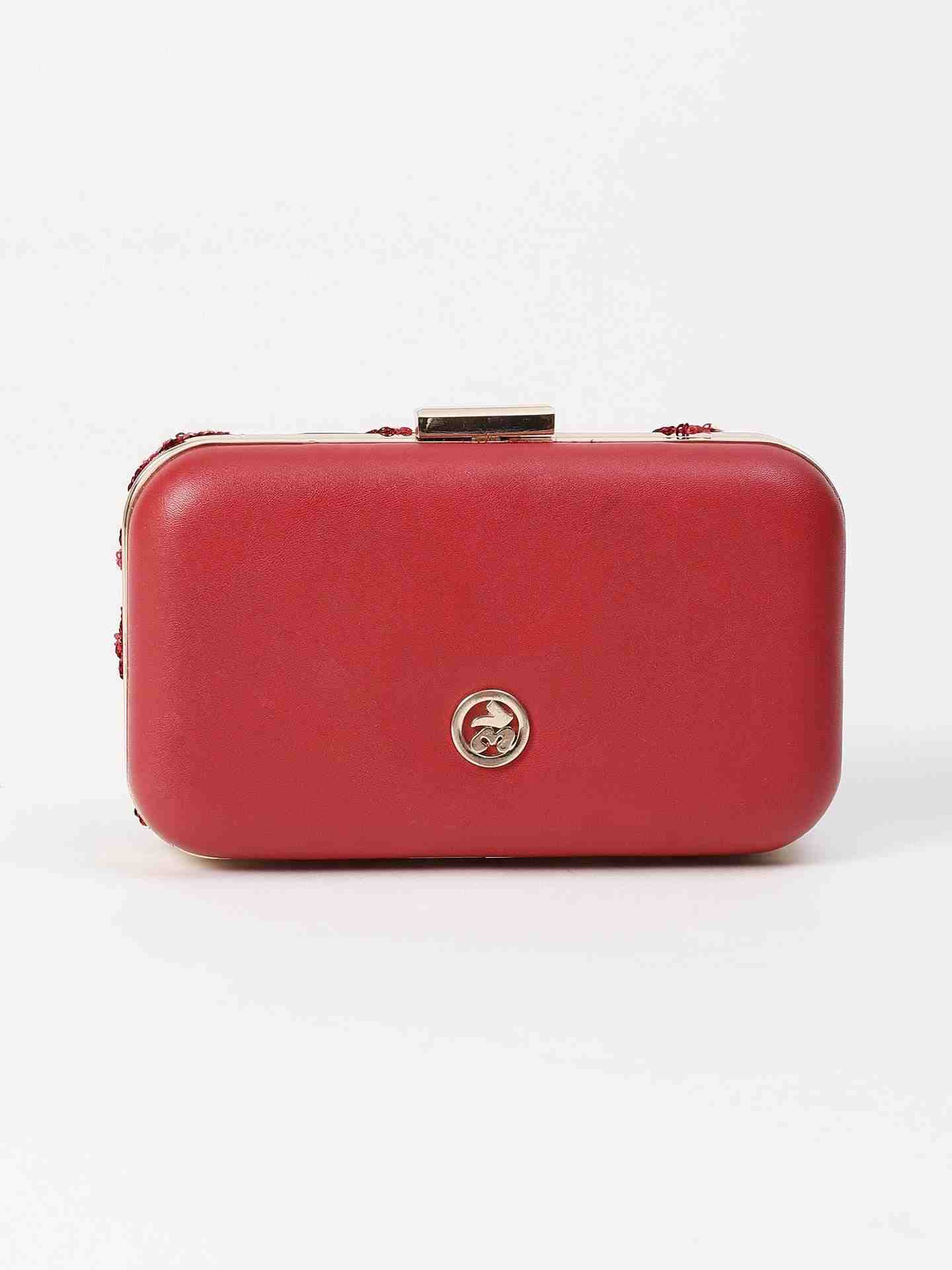 Red Wishbone Clutch