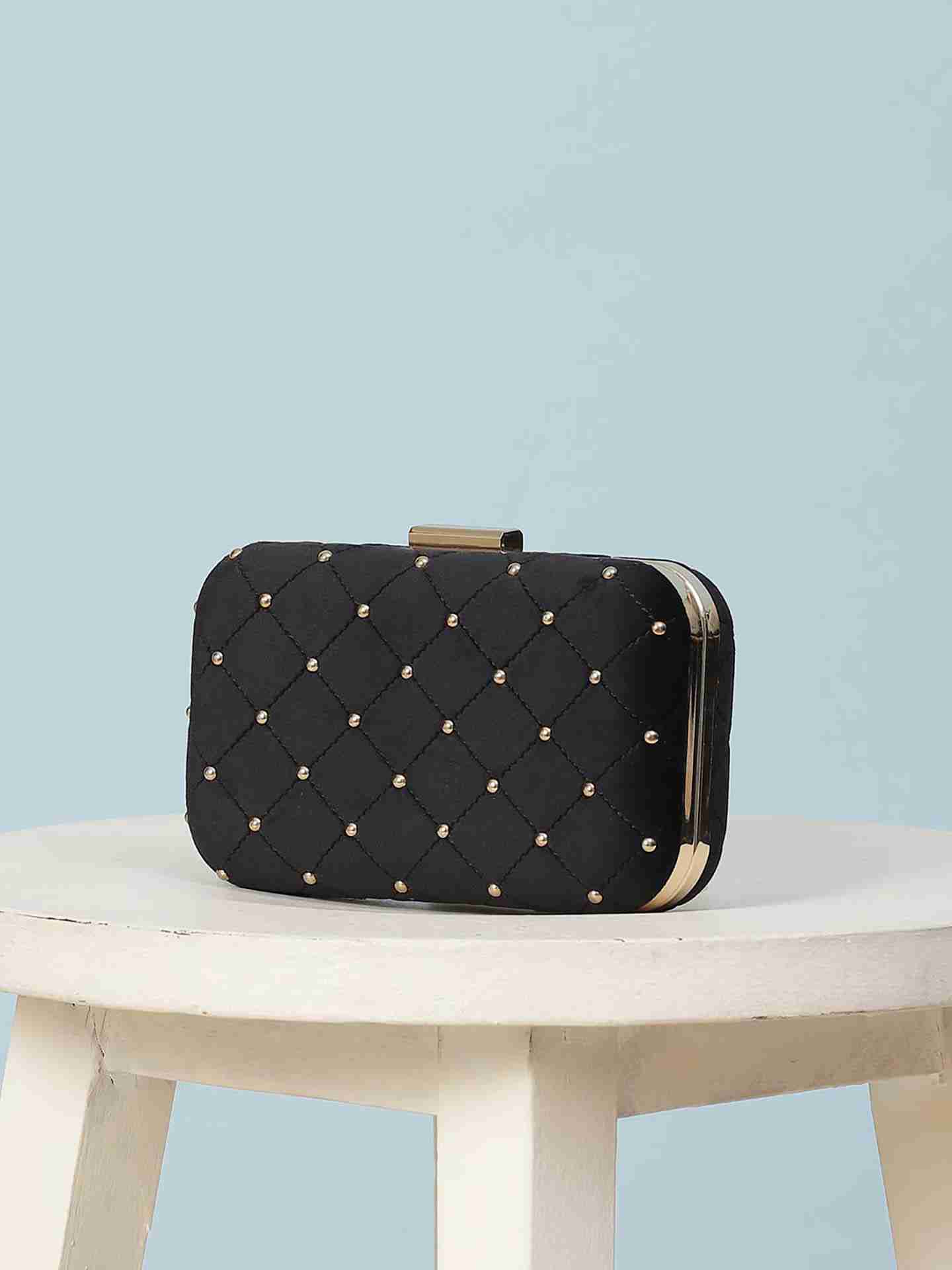 Black Wishbone Clutch