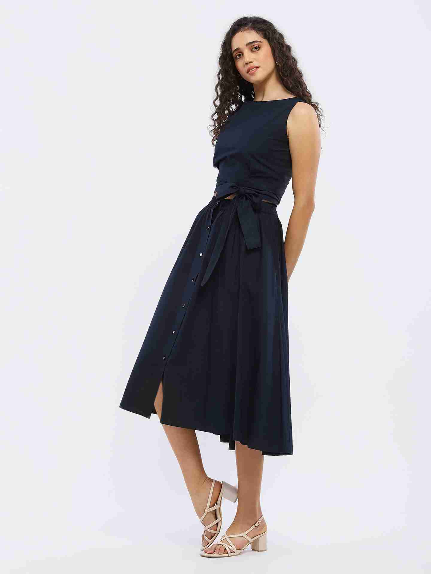 Navy Dorena Co-Ord Set