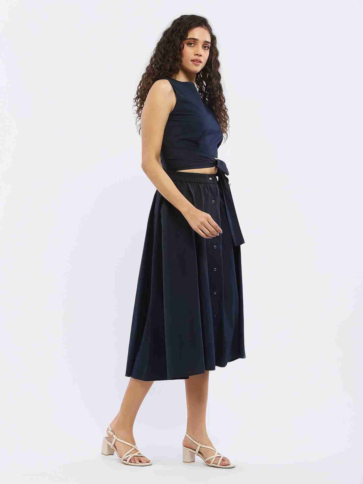 Navy Dorena Co-Ord Set