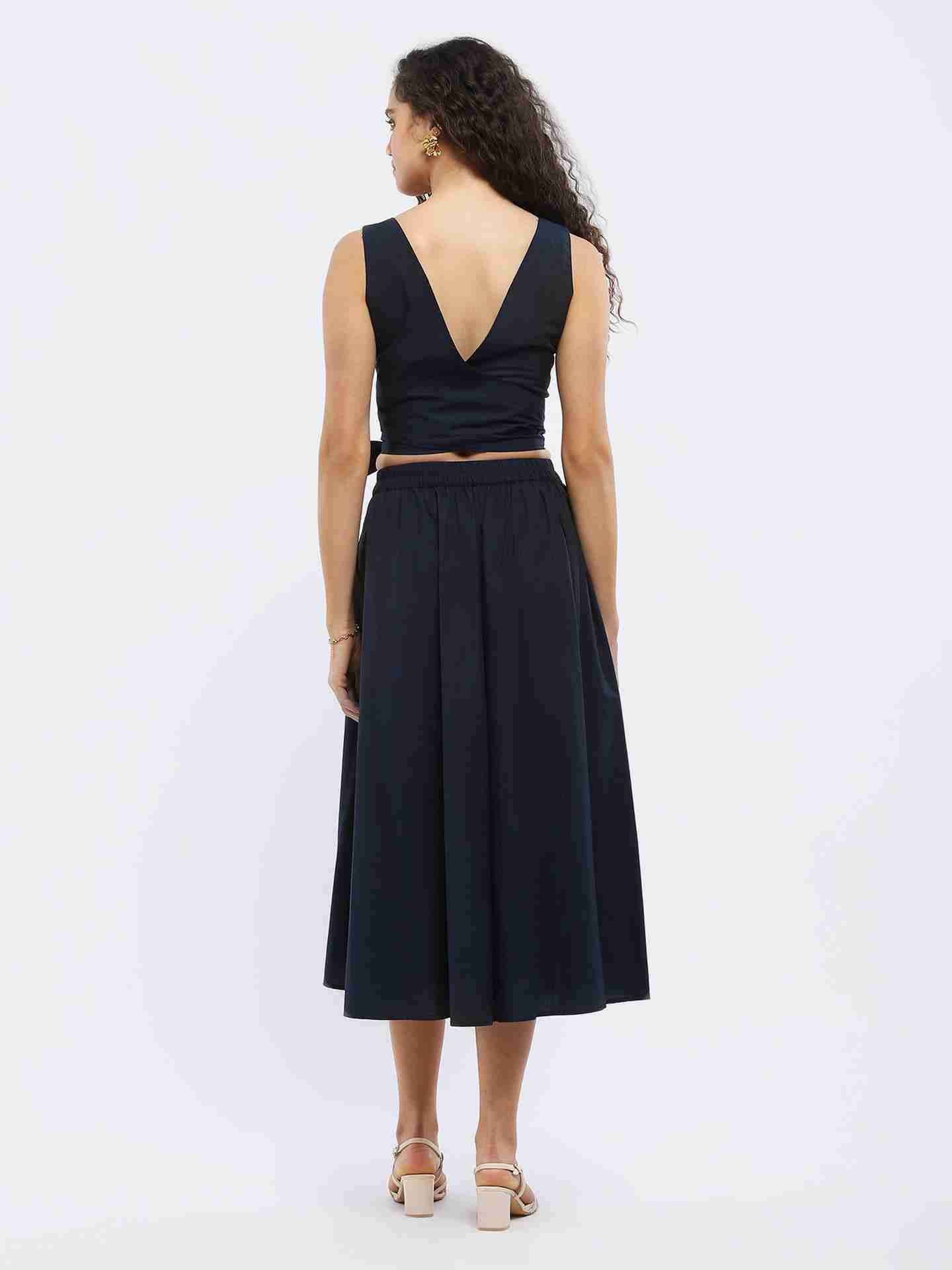 Navy Dorena Co-Ord Set