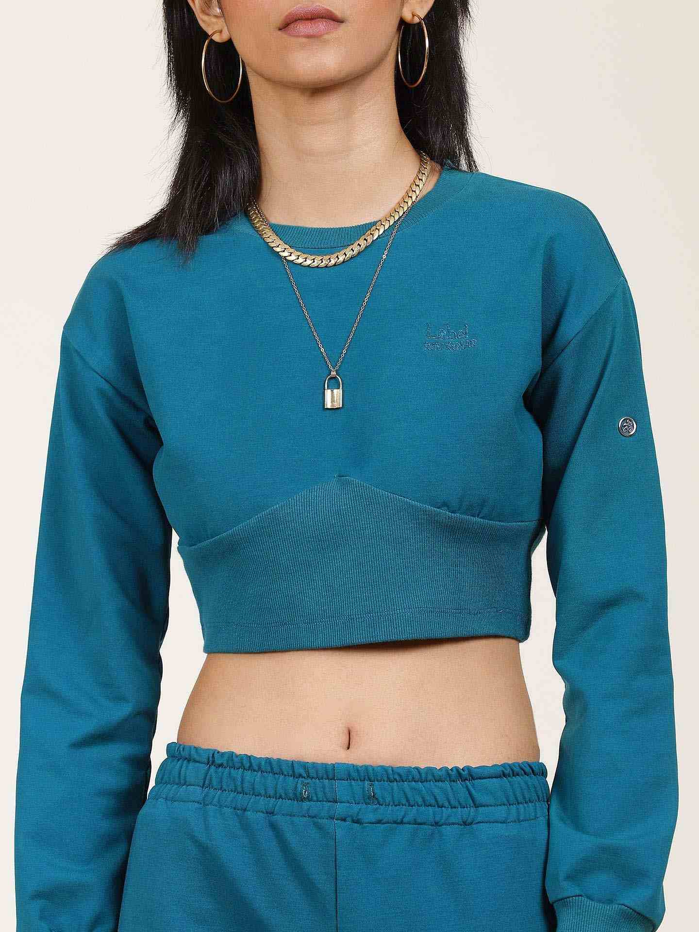 Teal Basics Athleisure Tracksuit