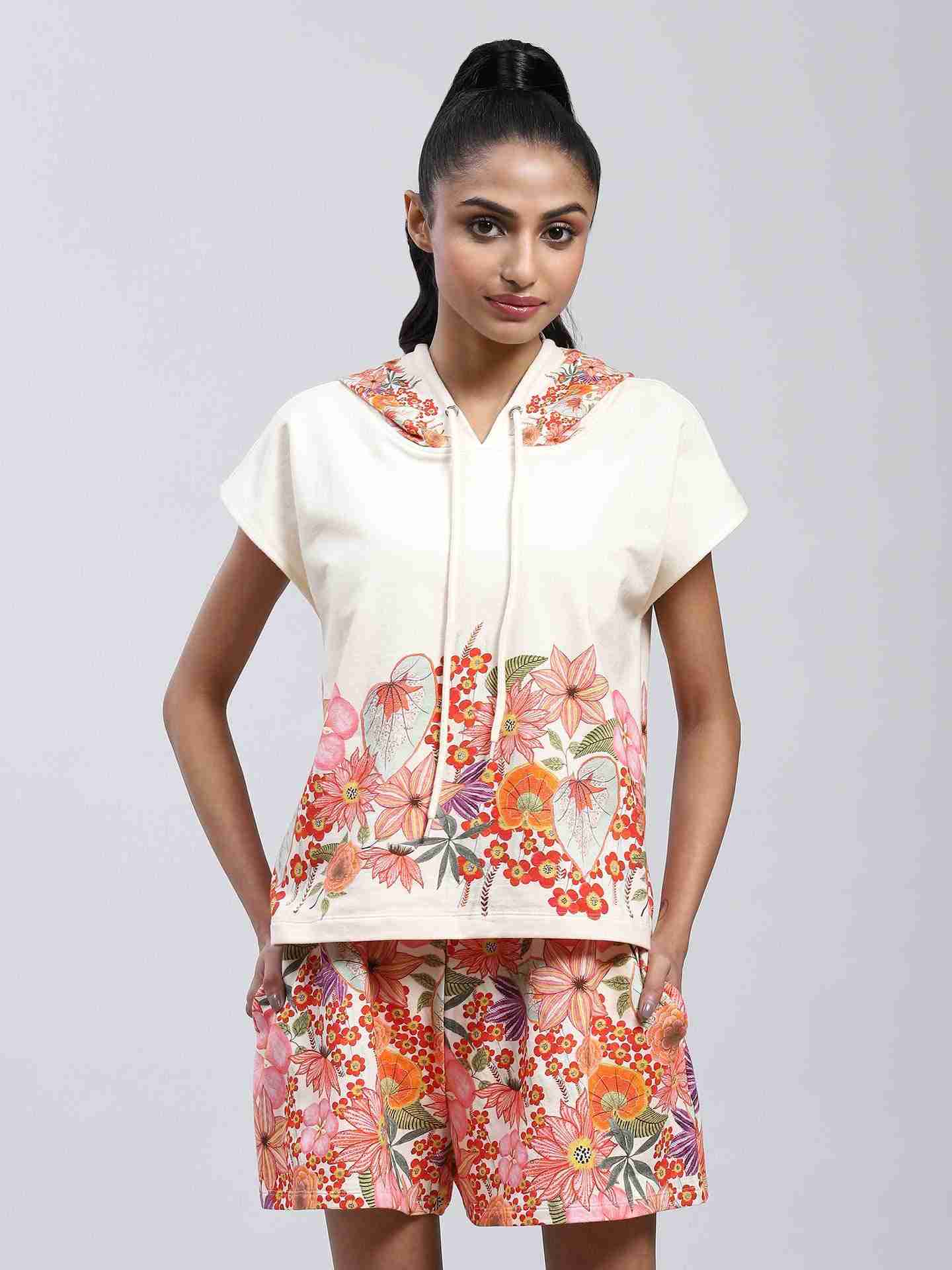 Ecru Gardenia Co-Ord Set