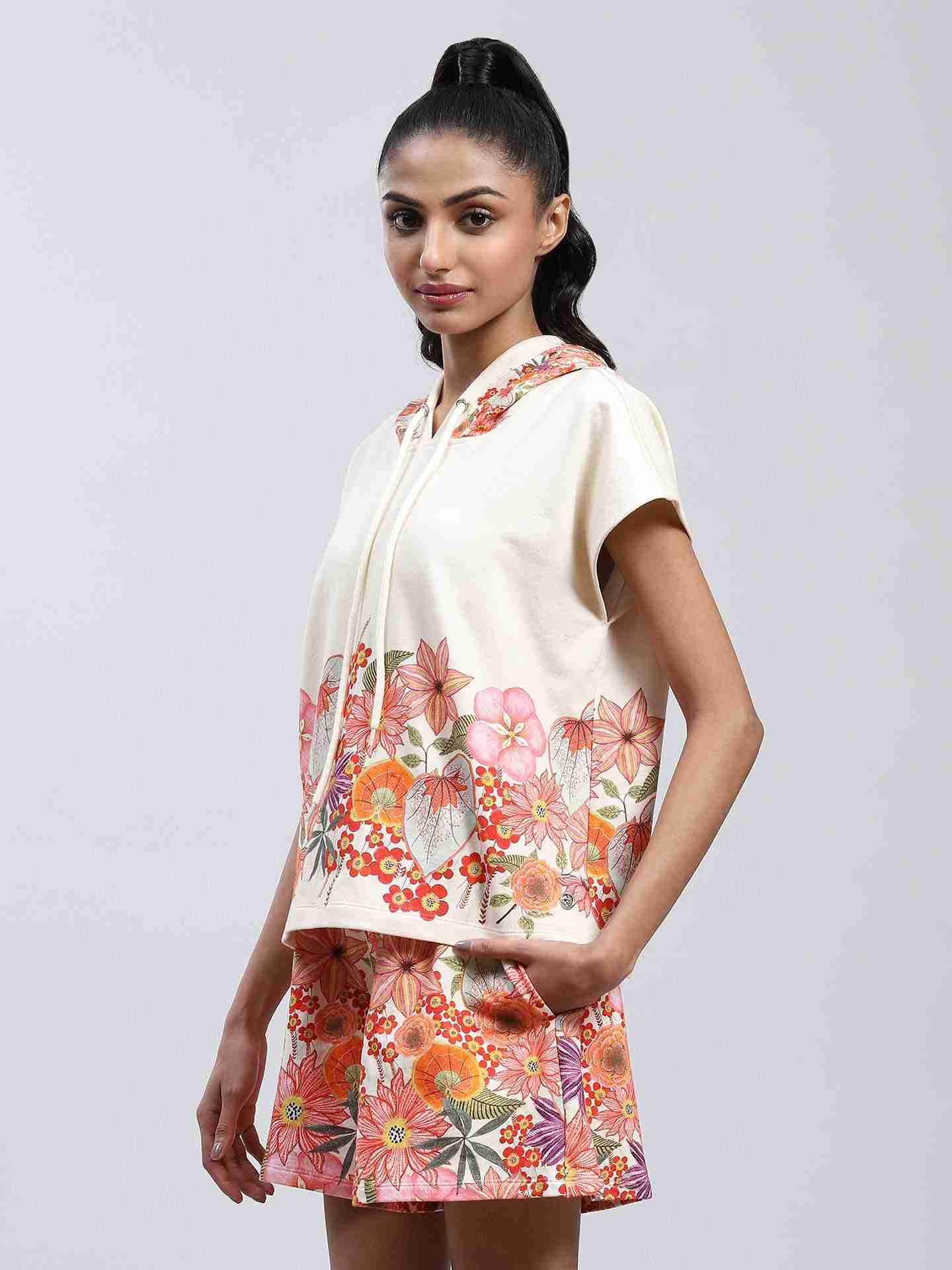 Ecru Gardenia Co-Ord Set