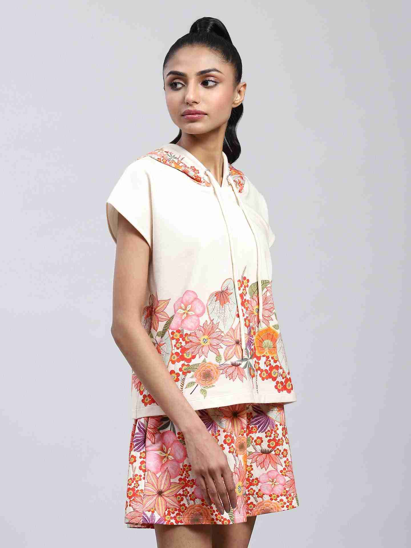 Ecru Gardenia Co-Ord Set
