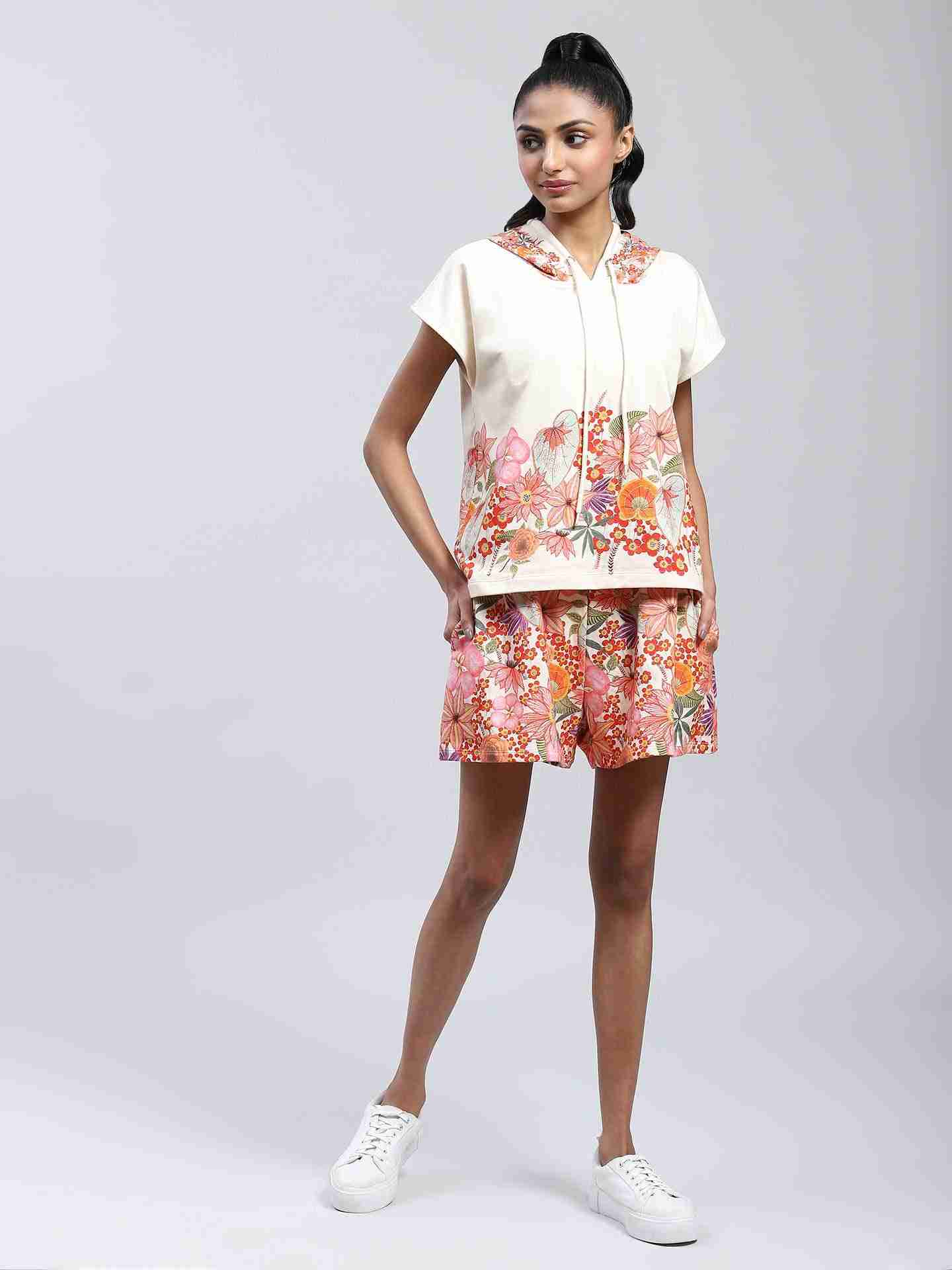 Ecru Gardenia Co-Ord Set