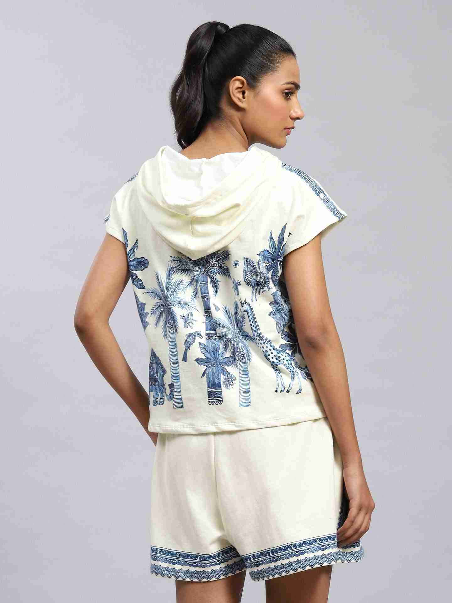 Ecru Toile De Juoy Activewear Co-Ord Set