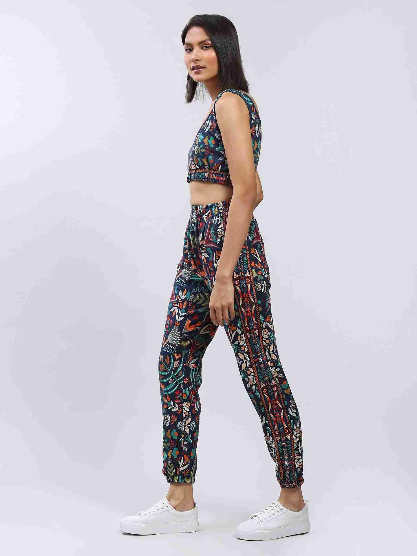 Navy Maeve Co-Ord Set