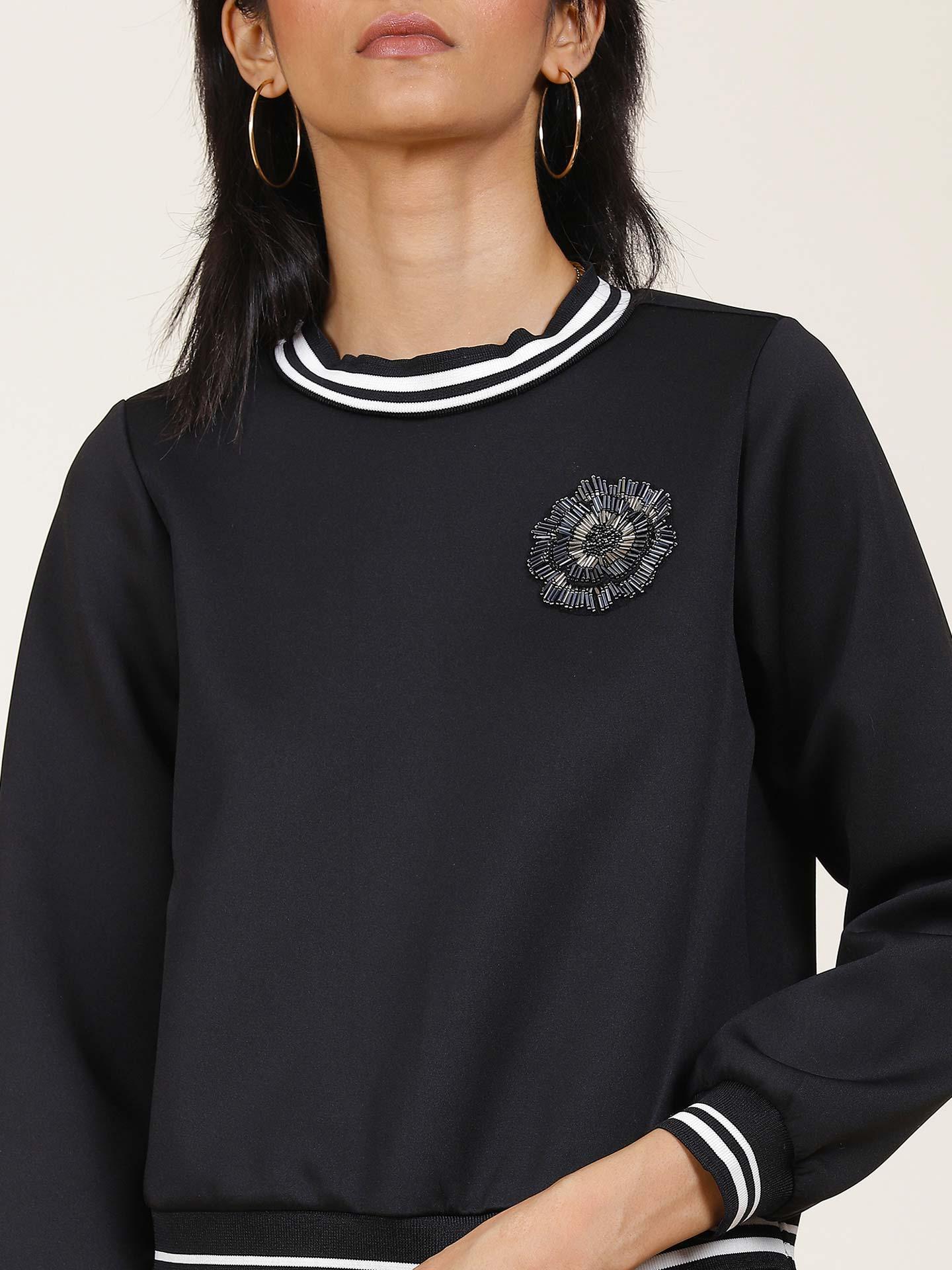 Black Basics Athleisure Tracksuit