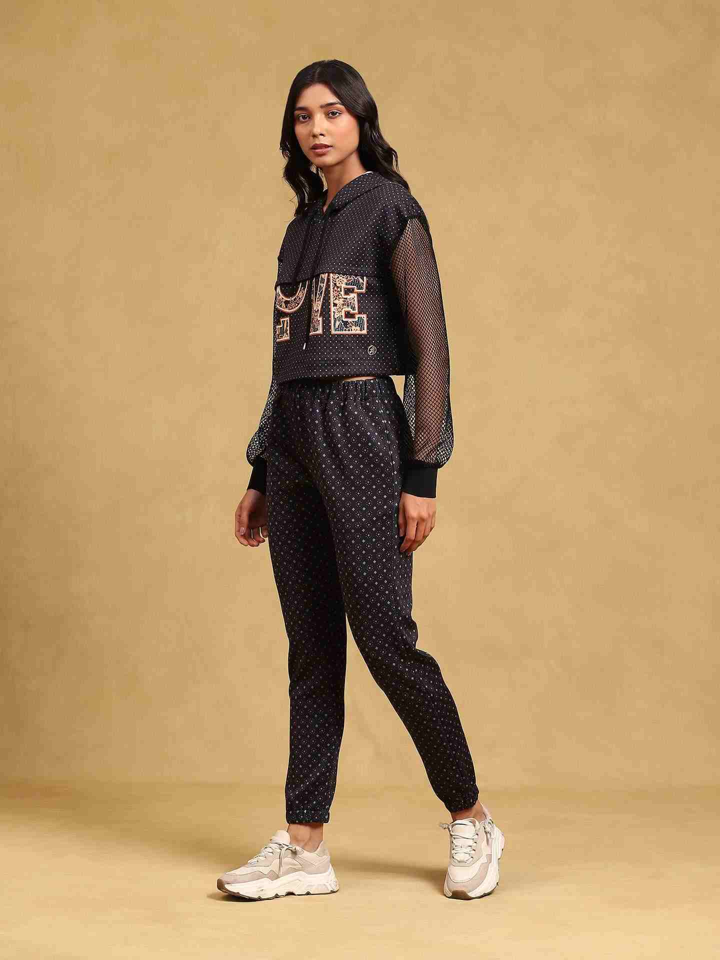 Black Ortisa Co-Ord Set