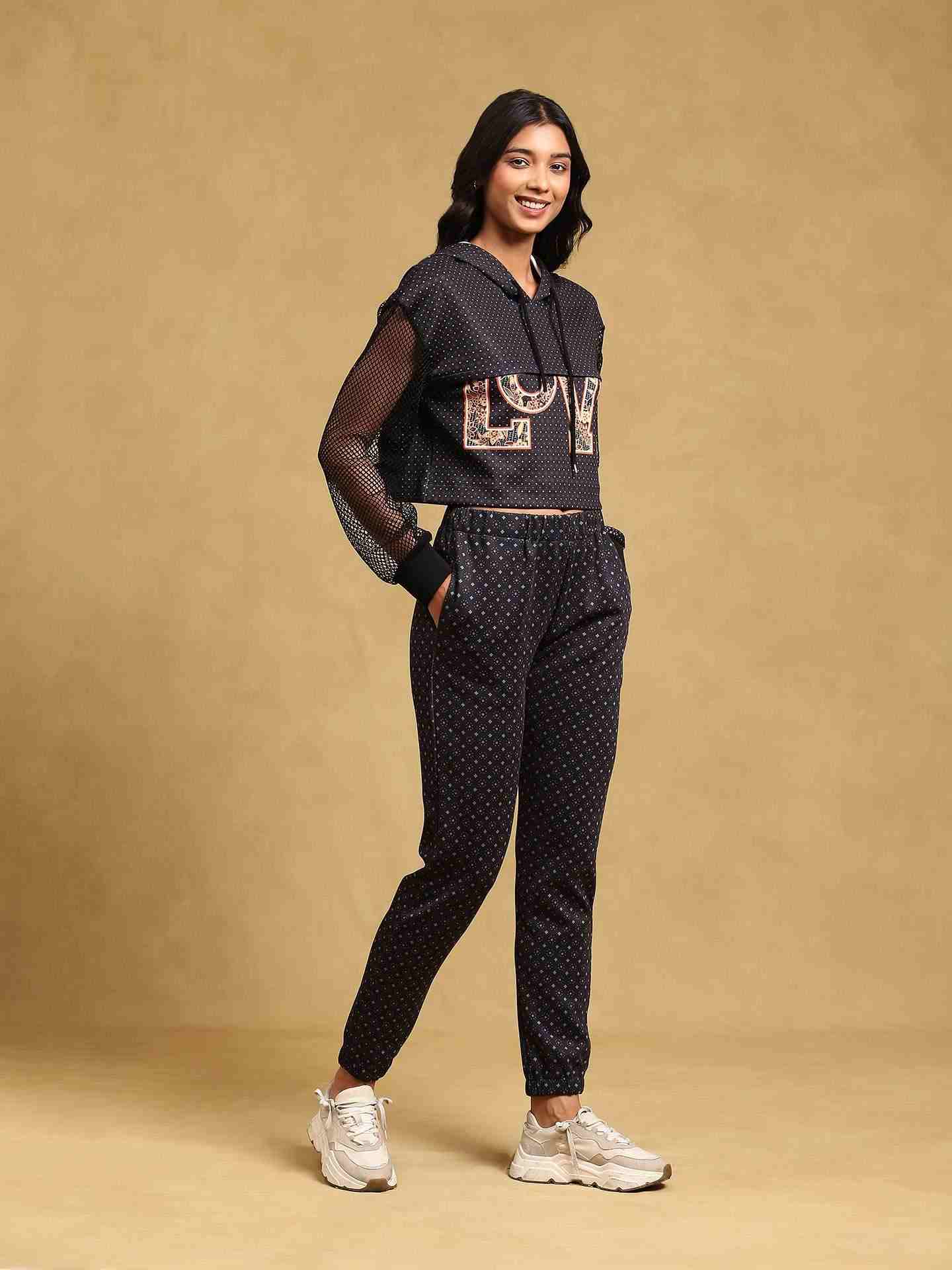 Black Ortisa Co-Ord Set